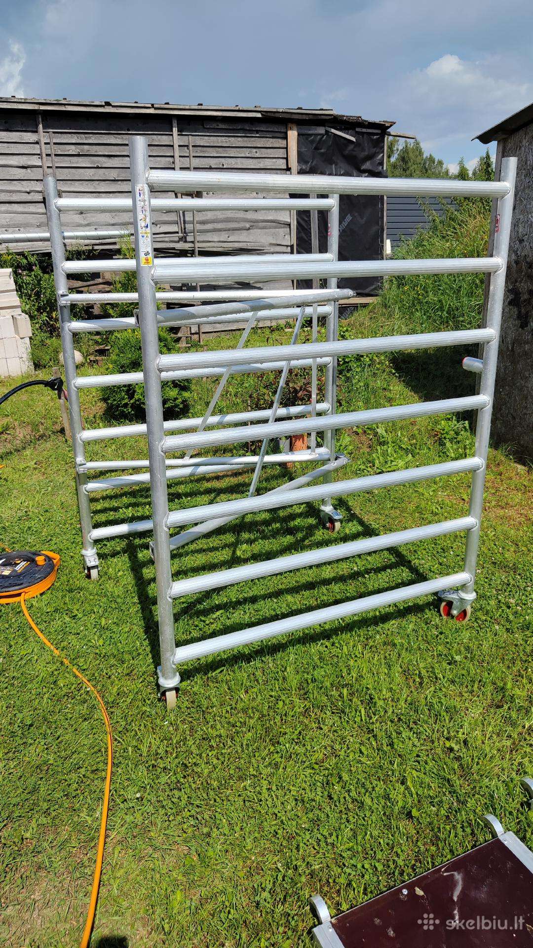 Sulankstomas platus dažymo bokštas Jumbo 250 X 135
