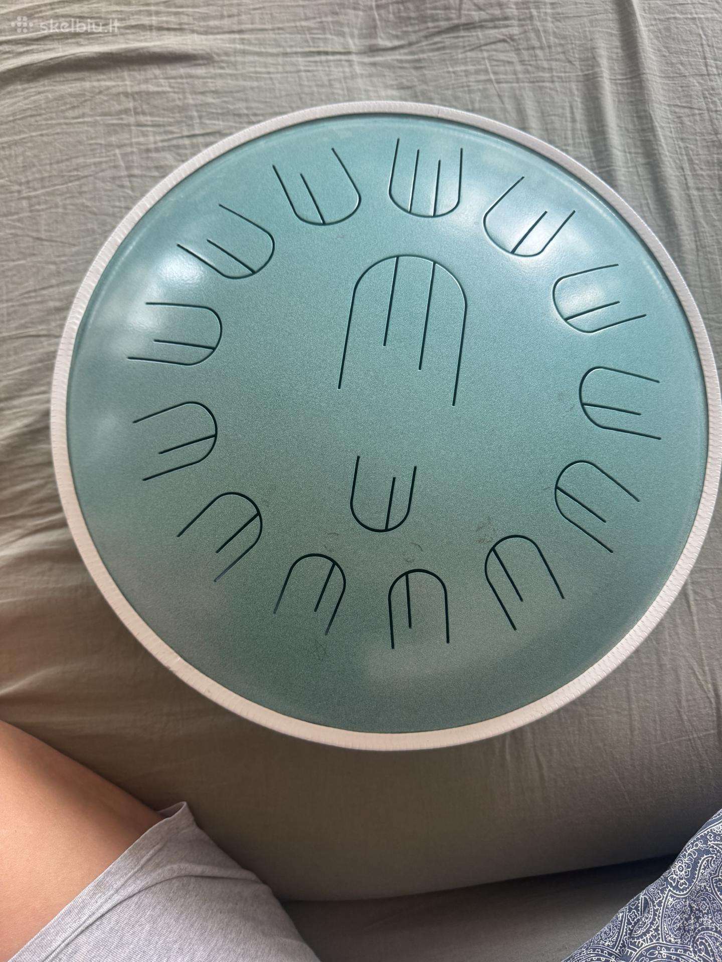 Steel tongue drum