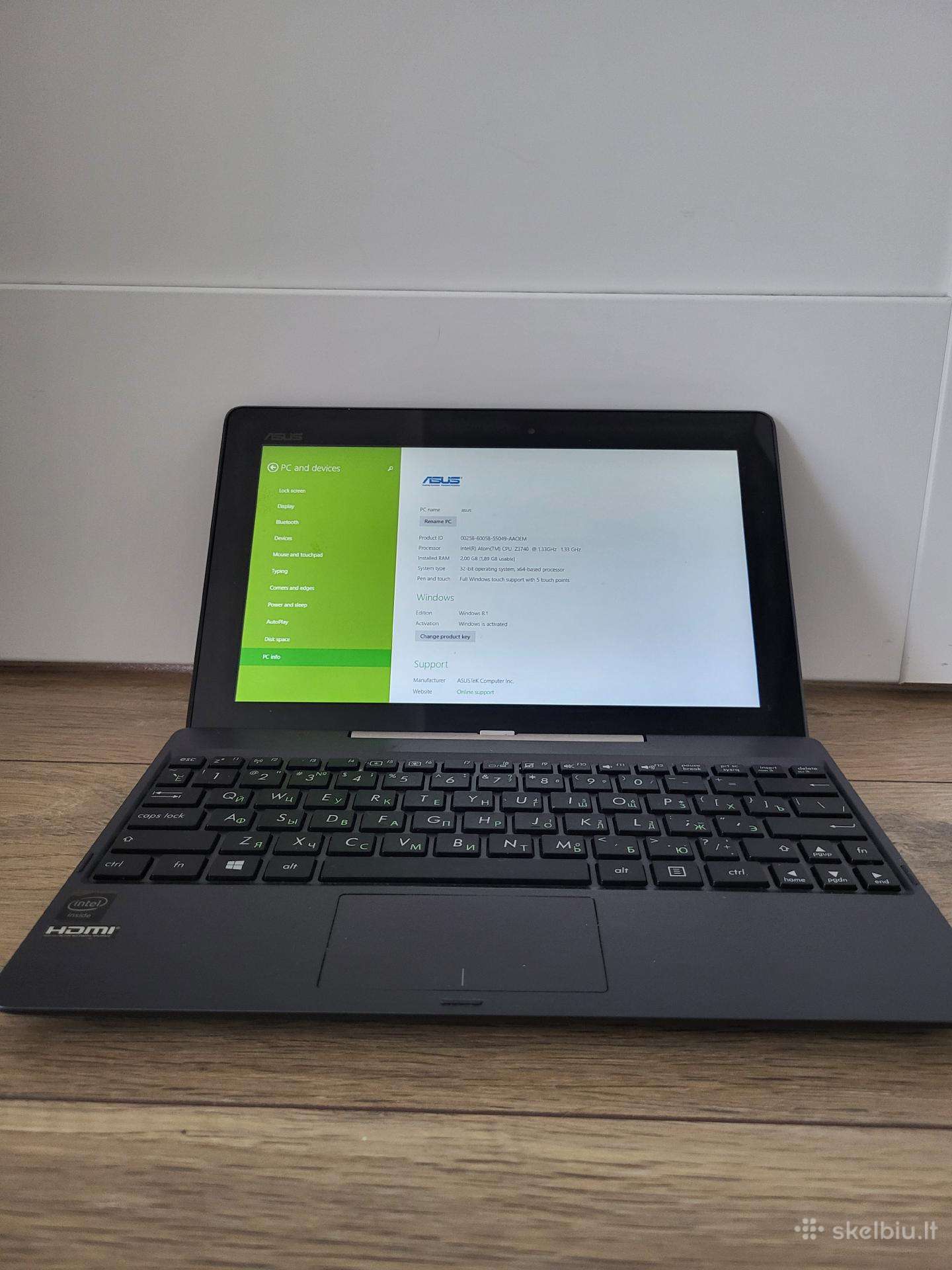 Asus transformer book T100ta