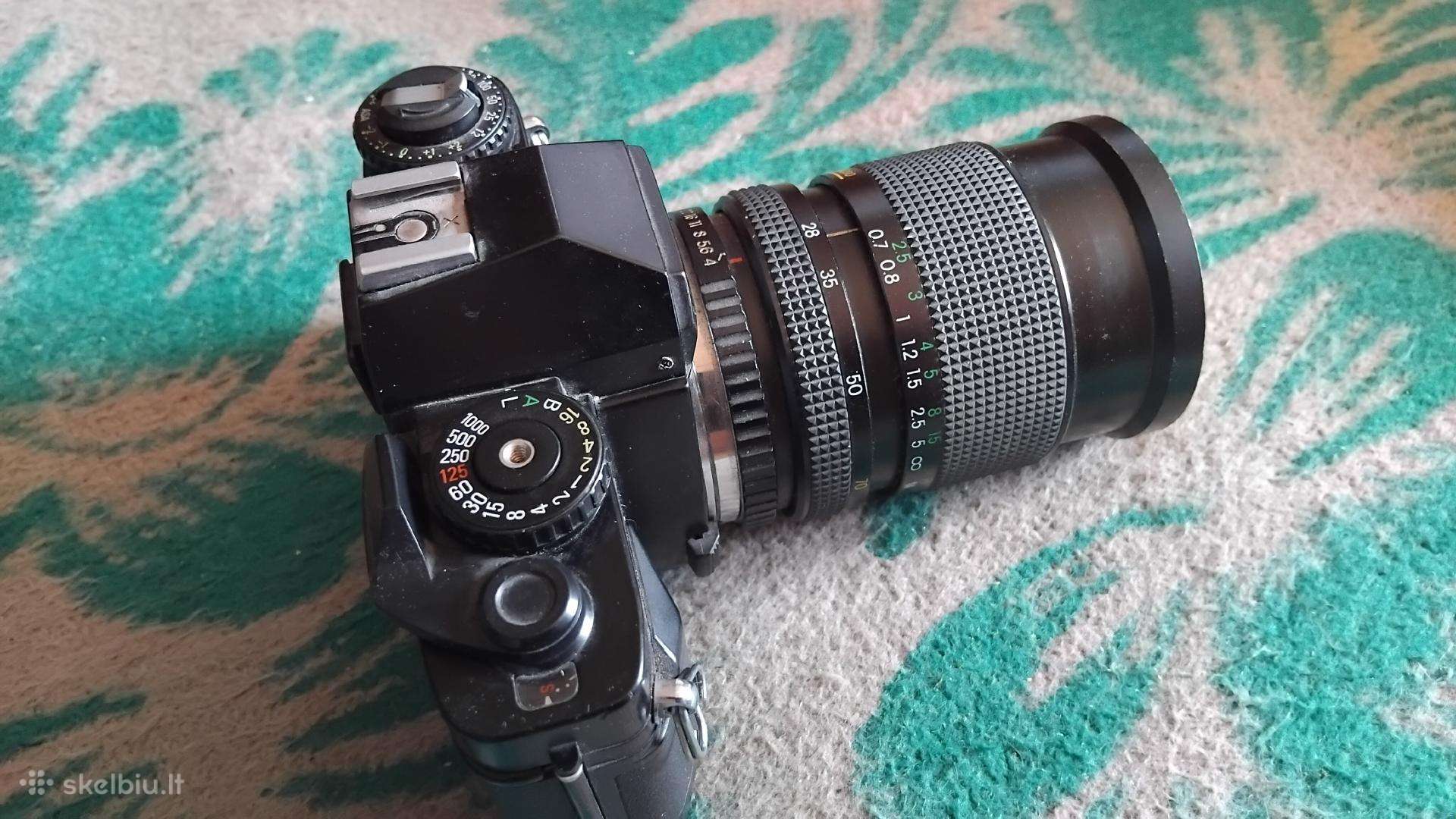 Puikiai dirbantis fotoaparatas. Keletas kitų.