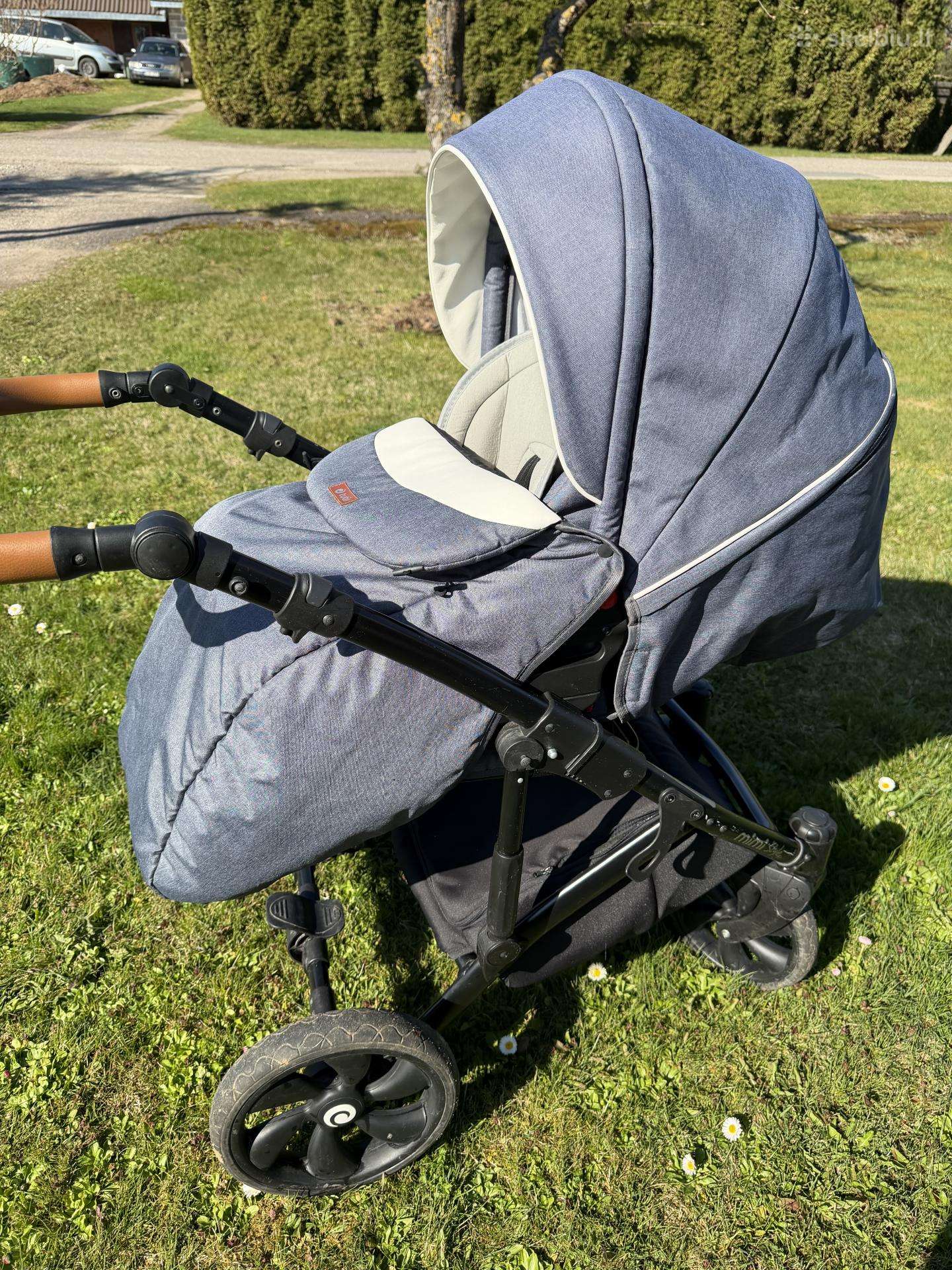 3in1 vaikiškas vežimėlis Tutis Mimi Style