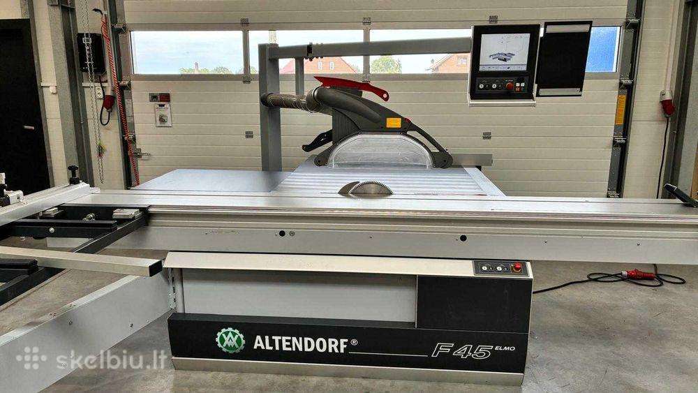 Formatinio pjovimo staklės Altendorf F45