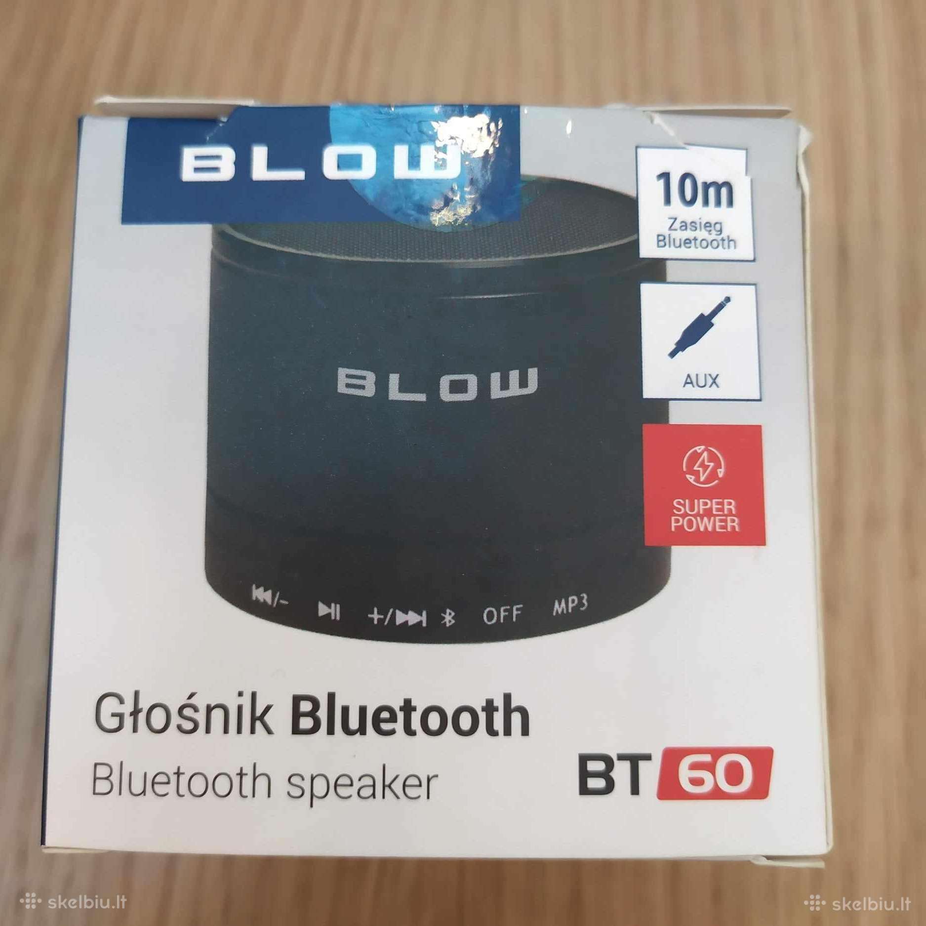 Nešiojama kolonėlė Blow Bt-60 Black (Juodas)