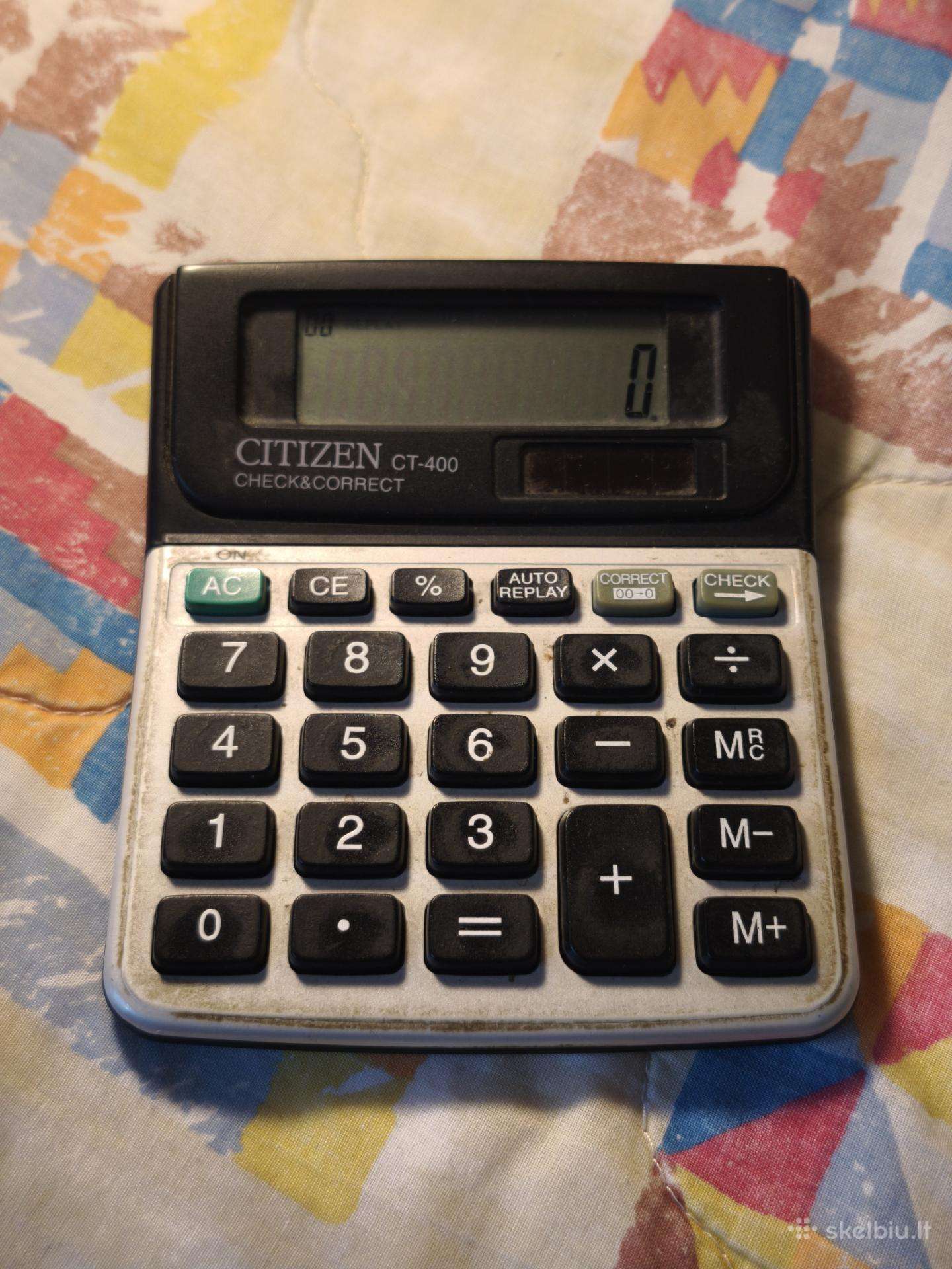 Skaičiuotuvas Citizen Ct-400
