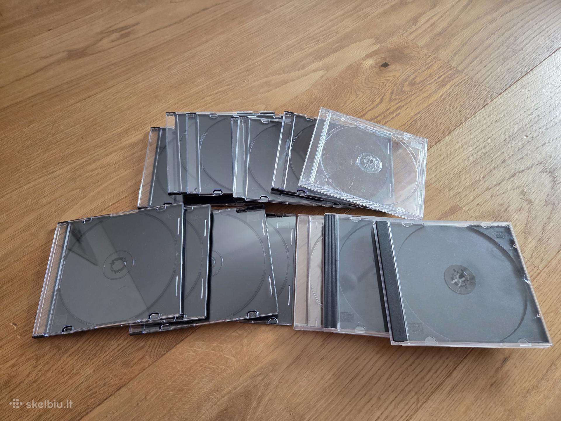 CD diskų dėžutės