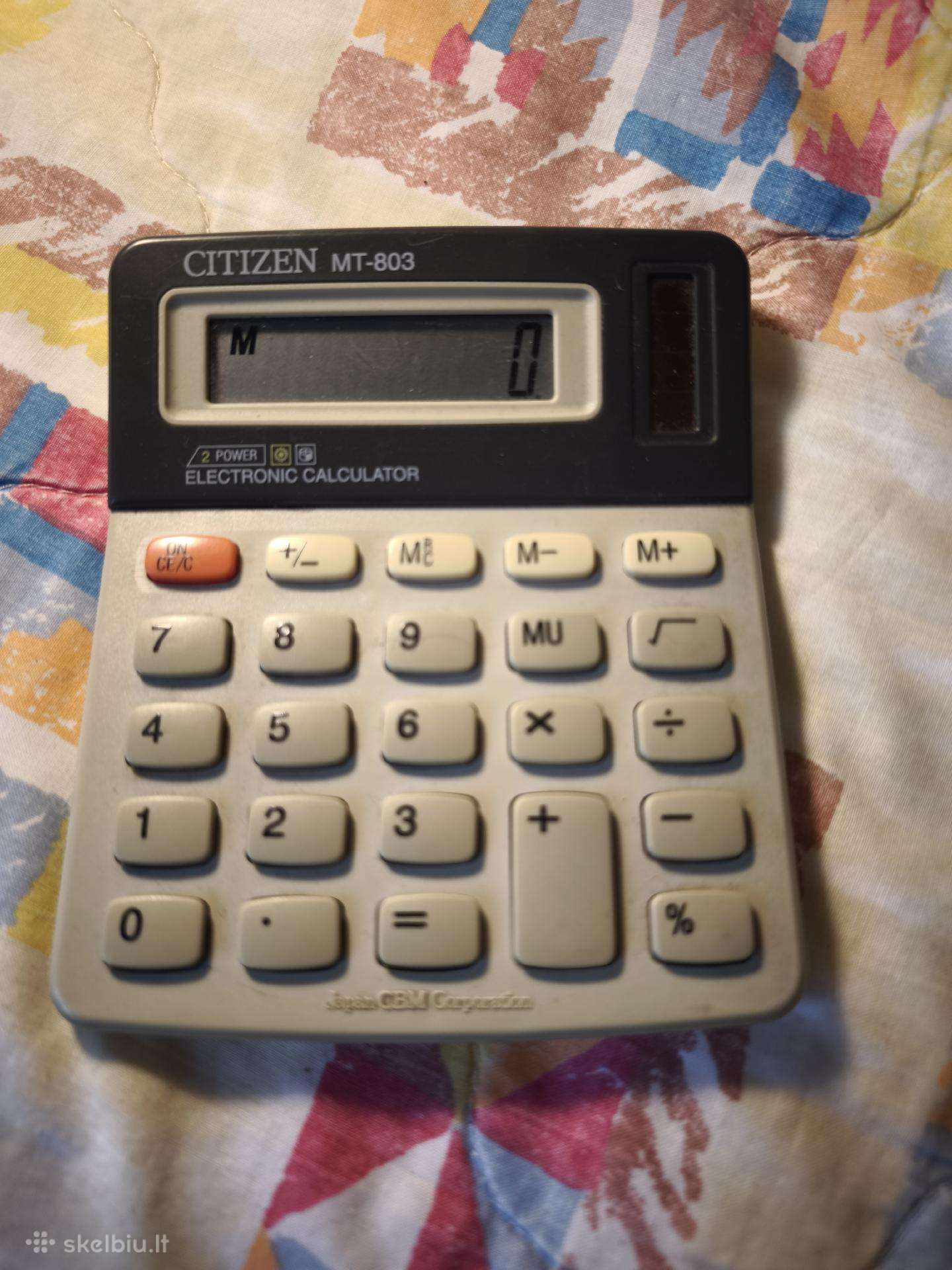 Skaičiuotuvas Mt-803