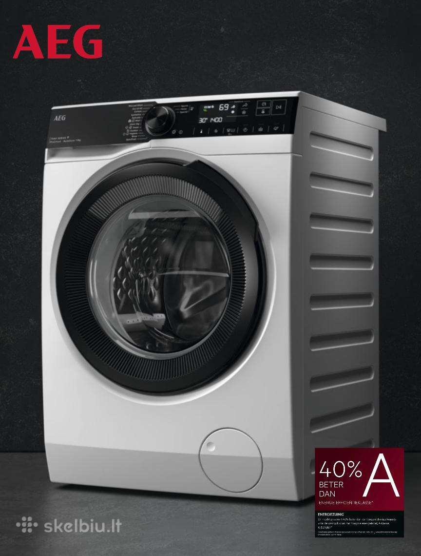 Aeg 8000 Powercare Autodose 10kg 1600 aps./min.