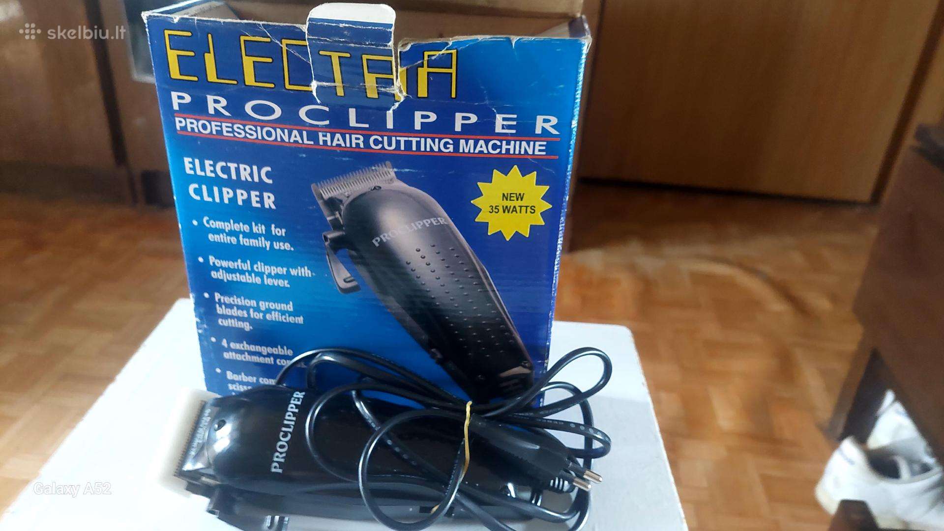 Vyriškka kirpimo mašinėlė Proclipper nauja 10€