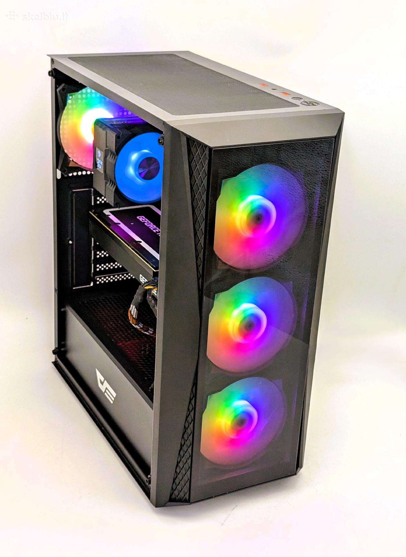 Gaming Pc Ryzen 5 5500 Rtx 3060 Ti 8gb SSD + HDD