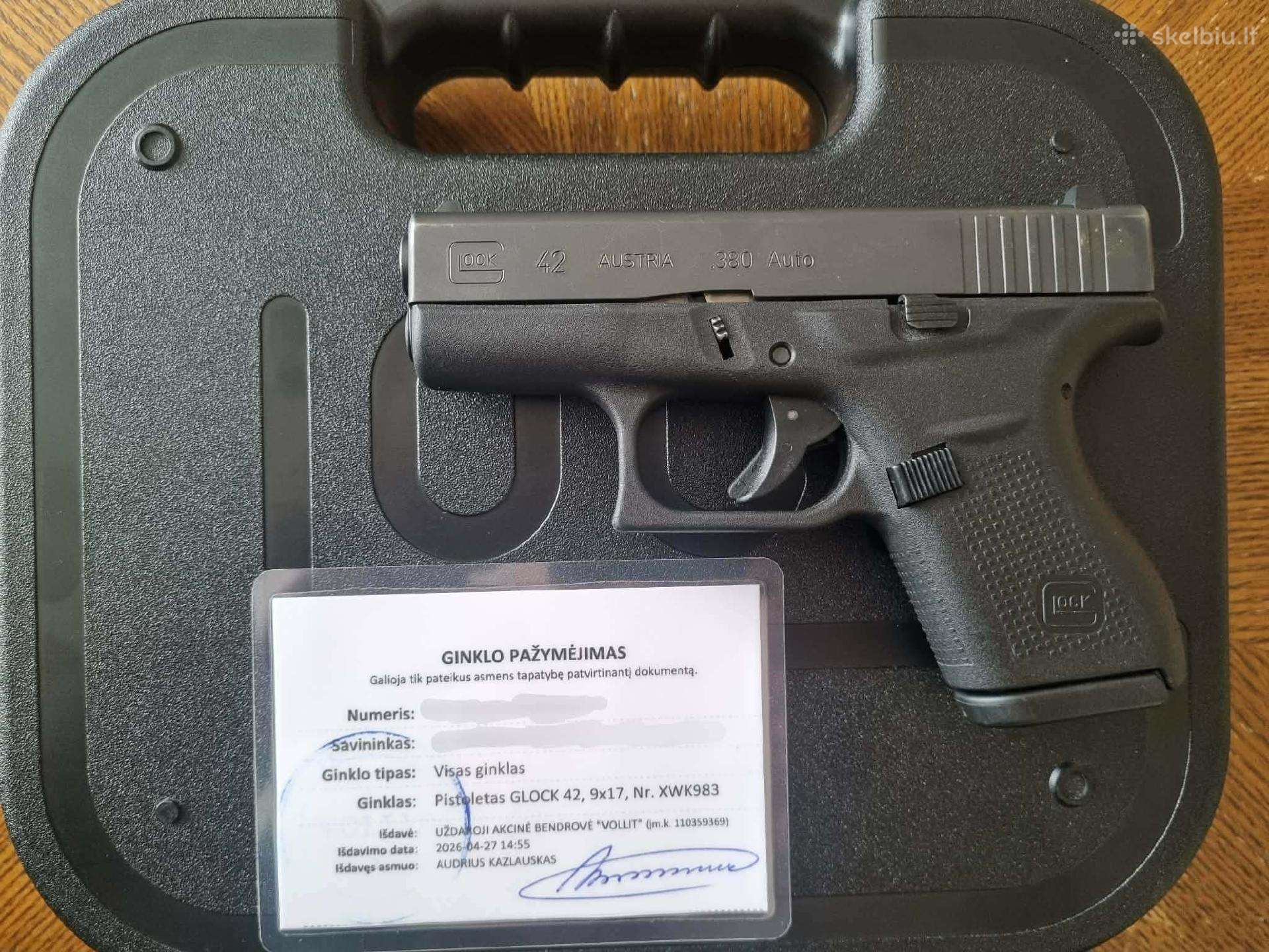 Glock 42, 9x17