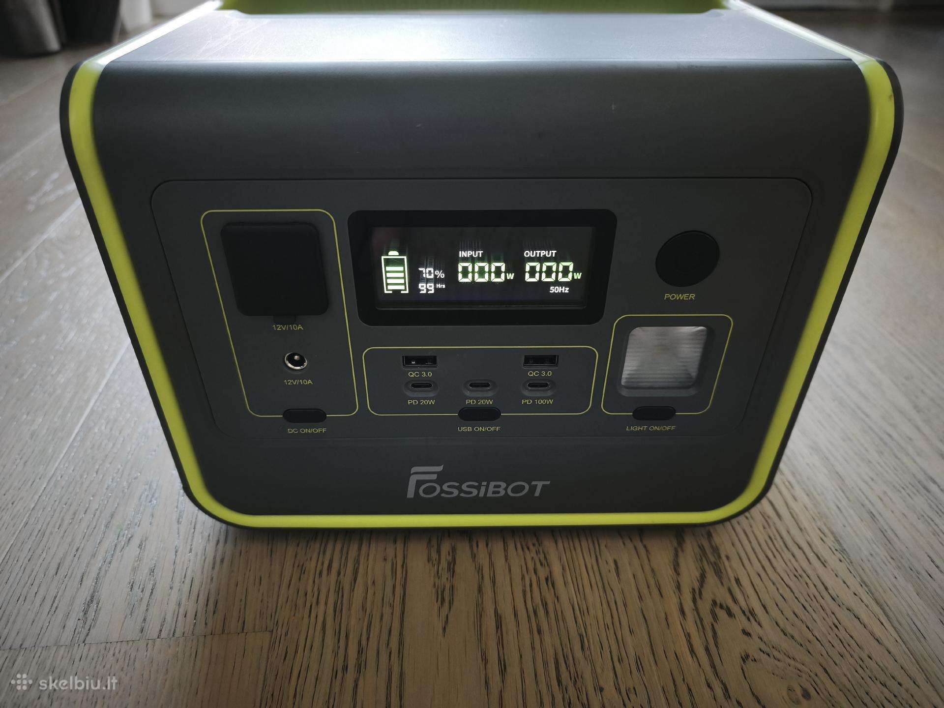 Fossibot F800 800w įkrovimo stotelė