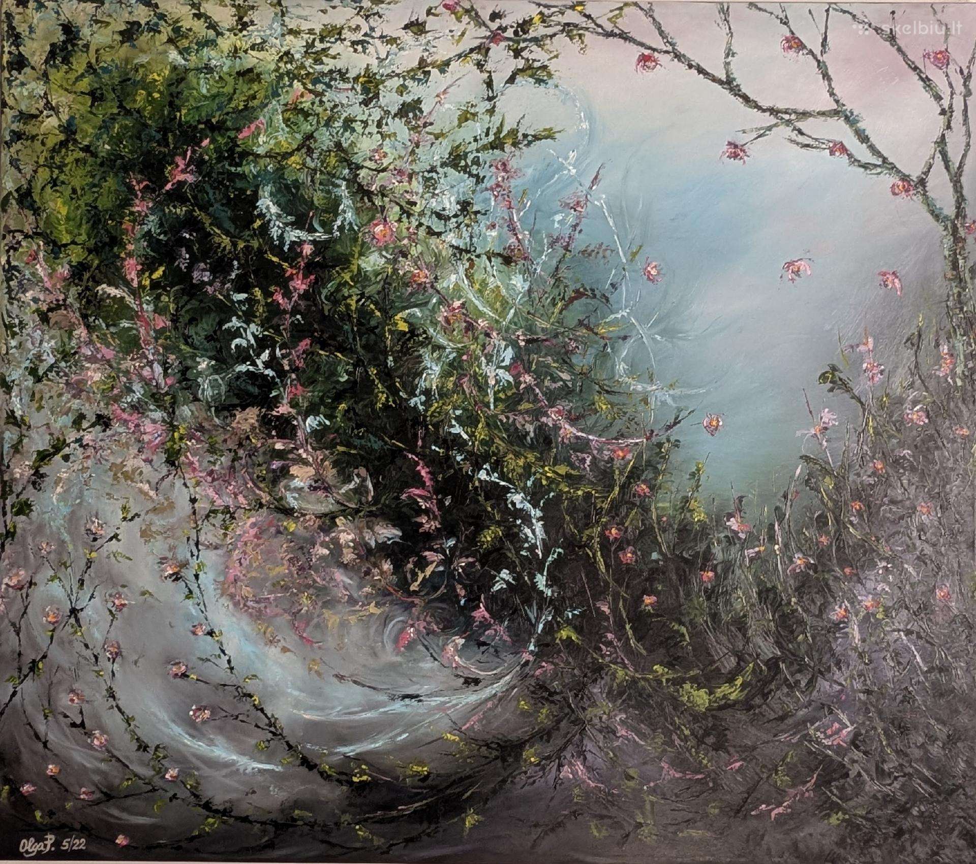 Didelė aliejinė tapybą 127-145 cm