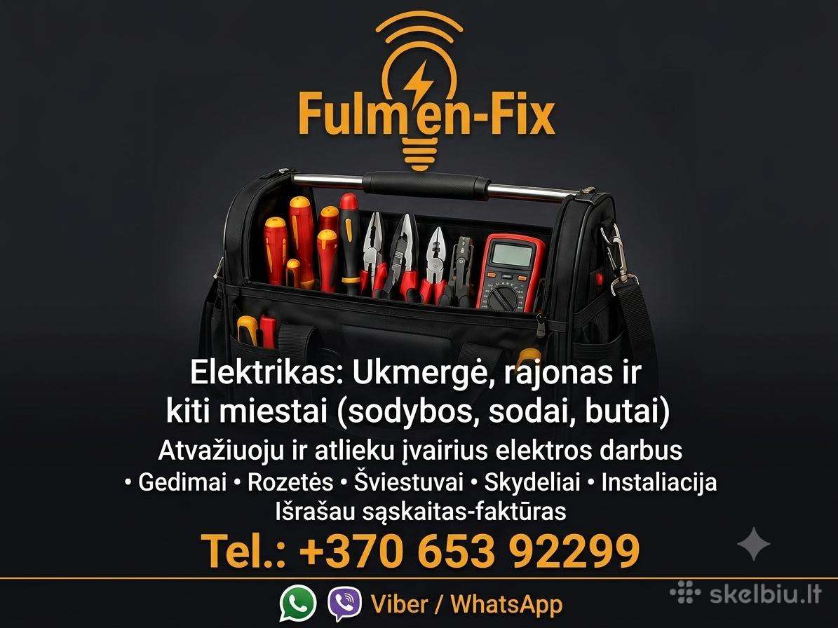 Elektrikas: Ukmergė, rajonas ir kiti miestai