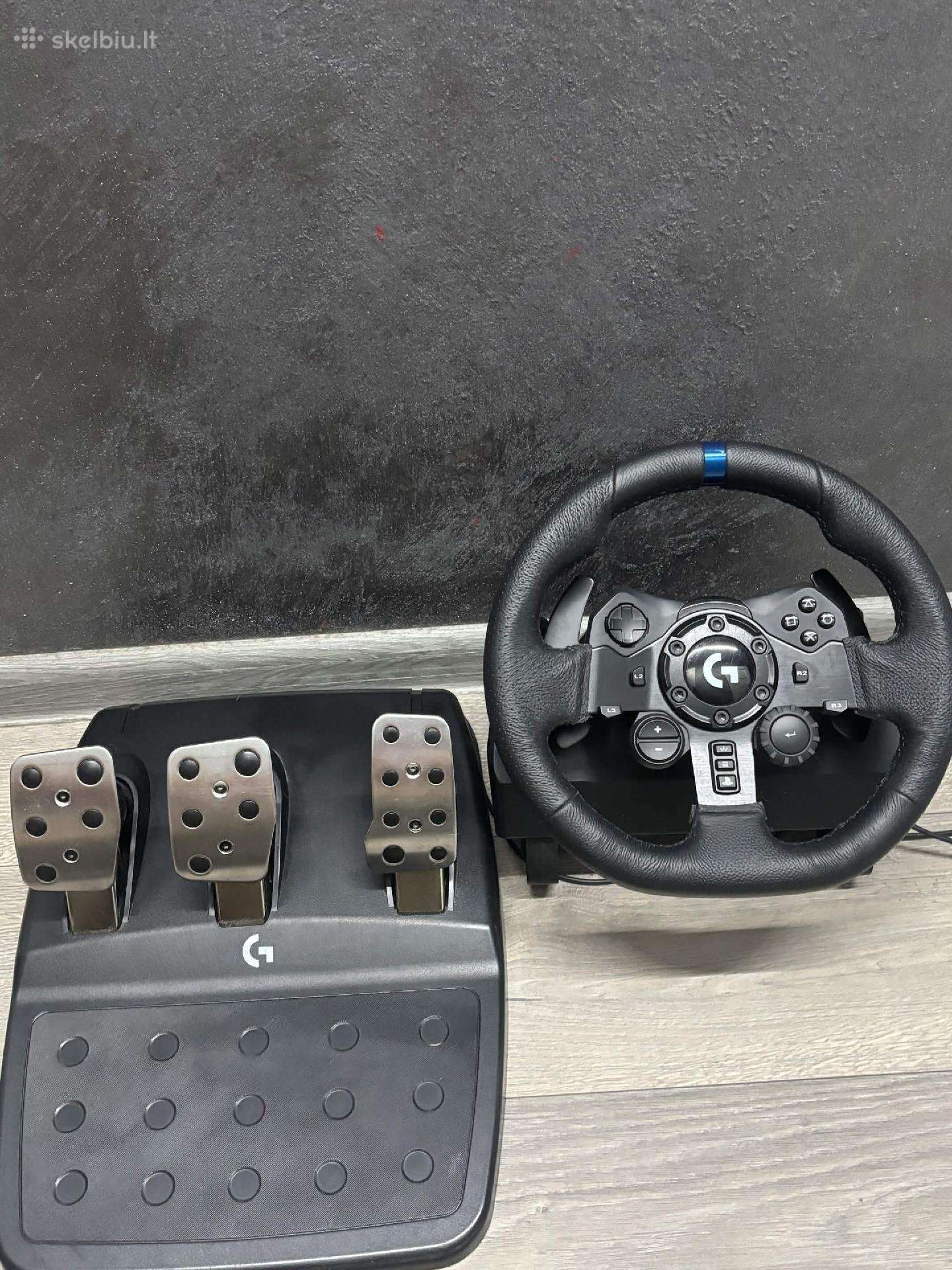 Logitech G923 Vairas (su pedalais)
