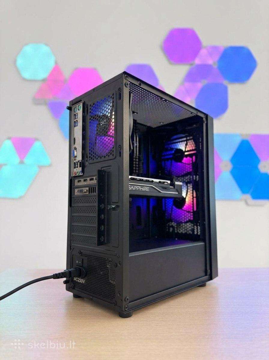 Biudžetinis žaidimų Pc i7-4770k / Rx 580 8gb