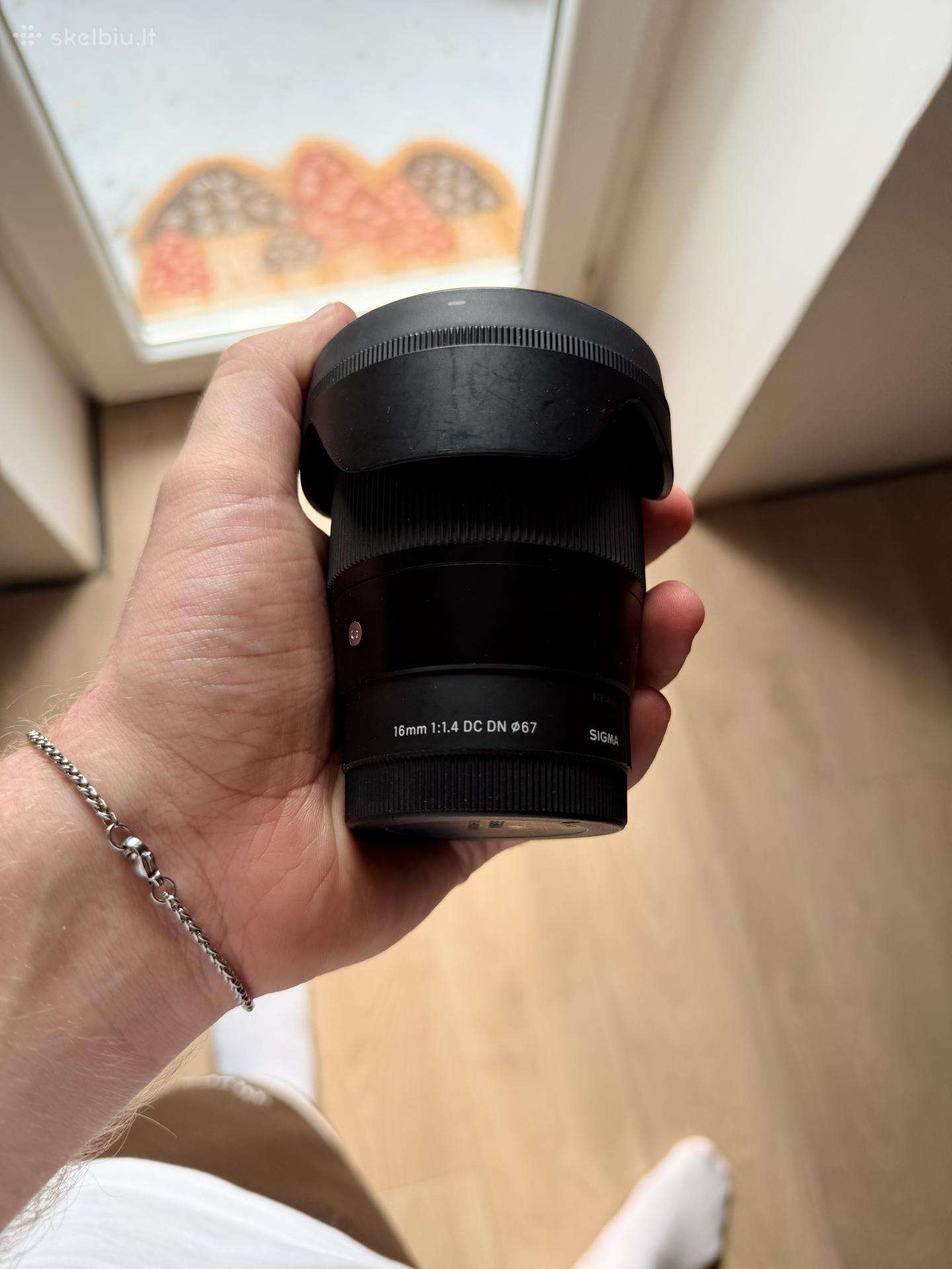 Sigma 16mm f1.4 sony-e