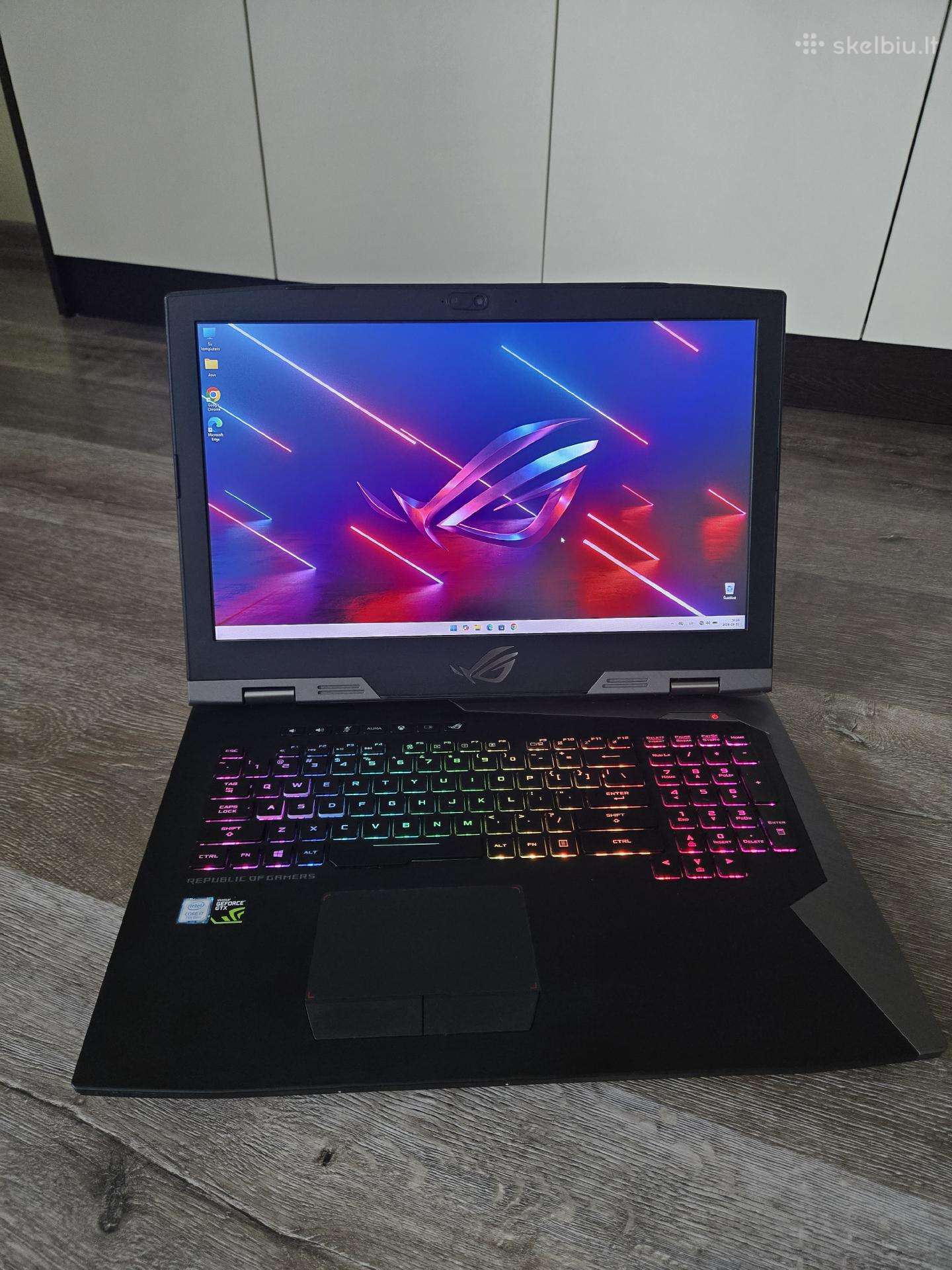 Asus Rog G703vi – Gaming Nešiojamas Kompiuteris