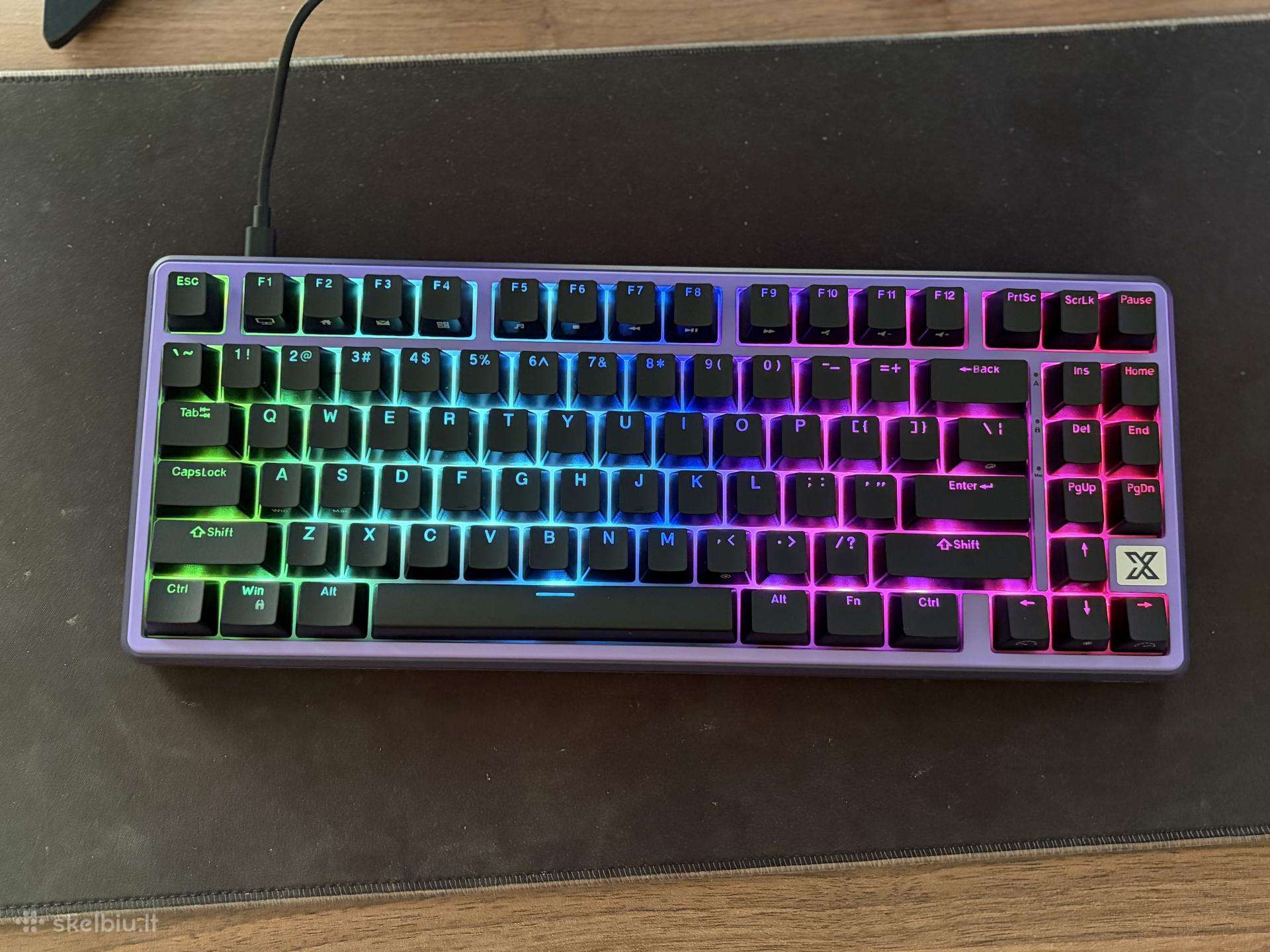 Royal kludge X87 mechaninė klaviatūra