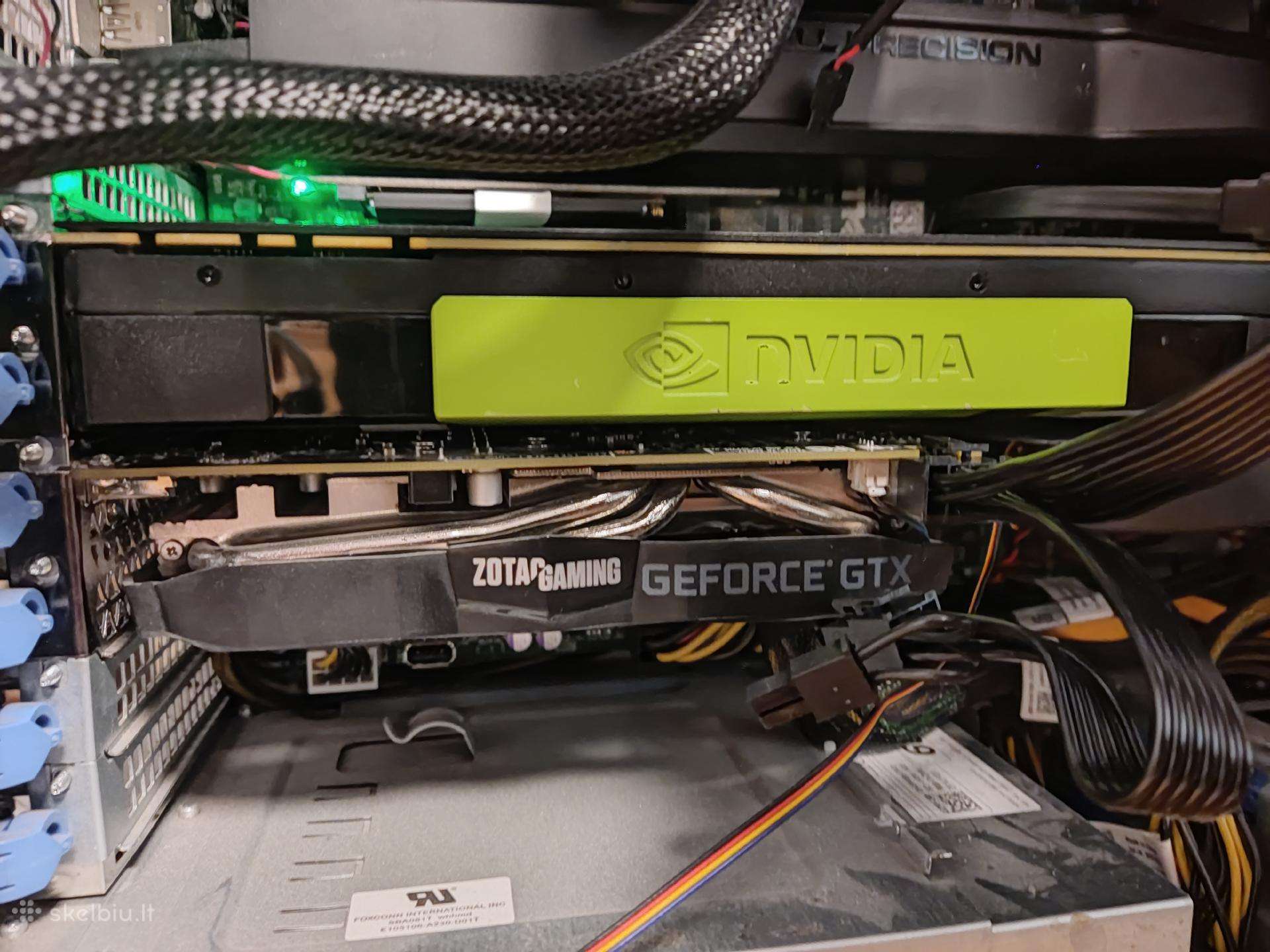 Nvidia P40 24gb Vram Vaizdo plokštė