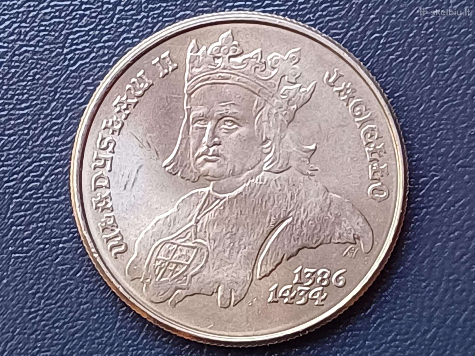 500 zlotų 1989m. Lenkija