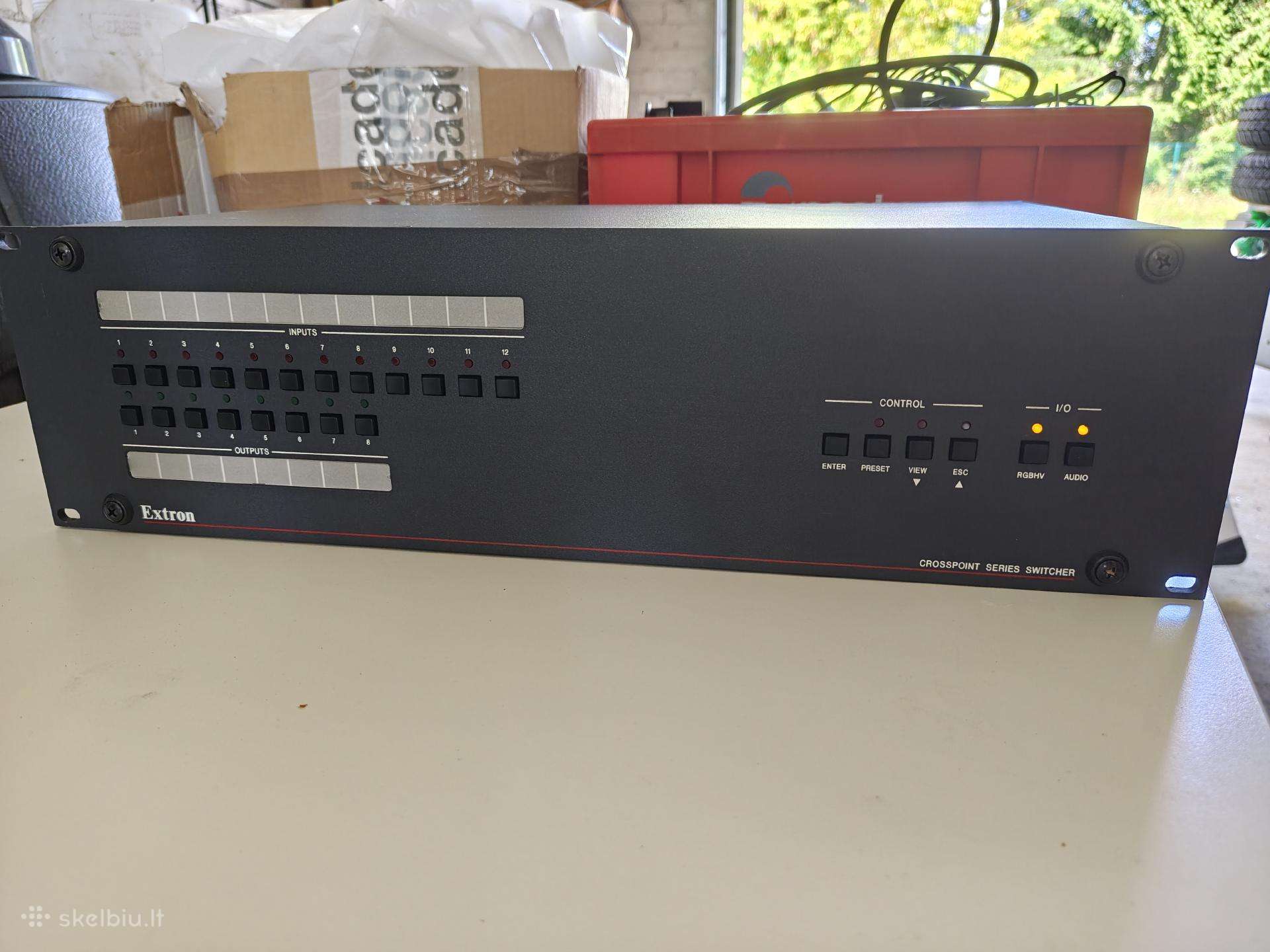 Extron Crosspoint vaizdo ir garso perjungiklis