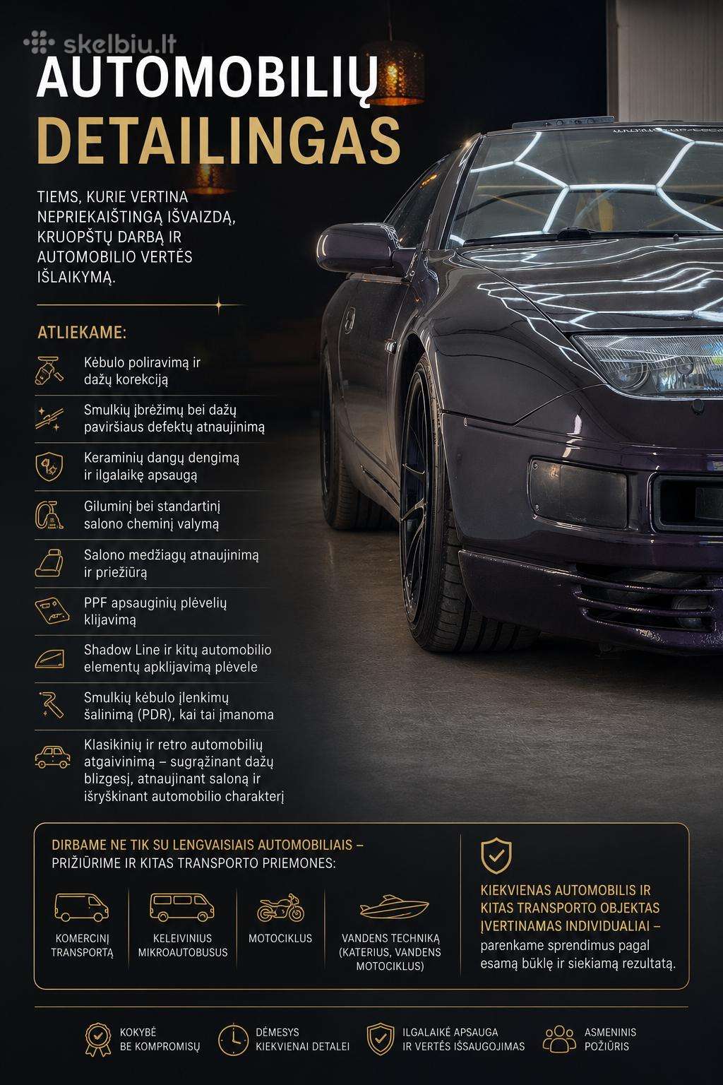 Automobilių Detailingas