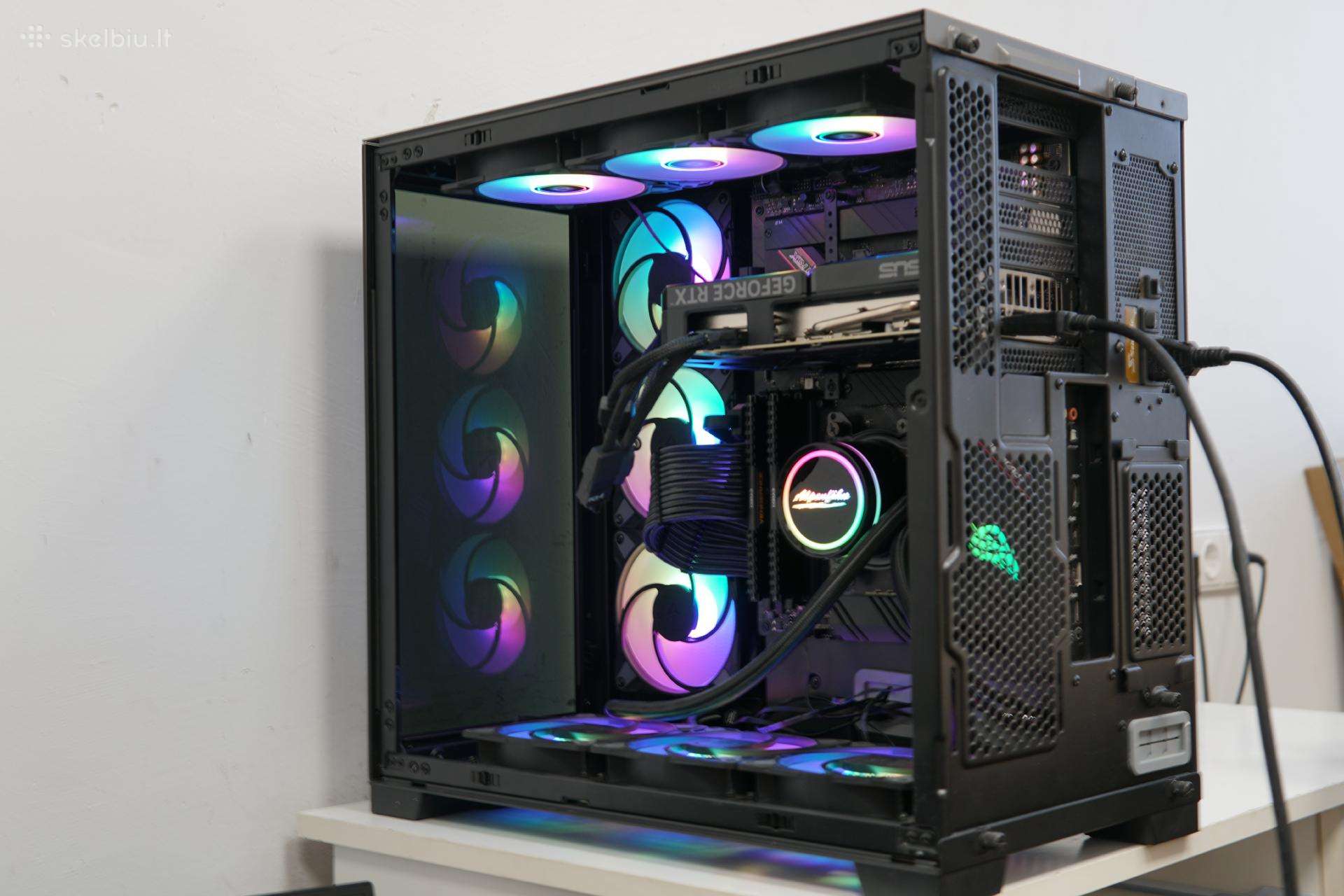 *r7-5800x 32gb Rtx 4070 Super* žaidimų kompiuteris