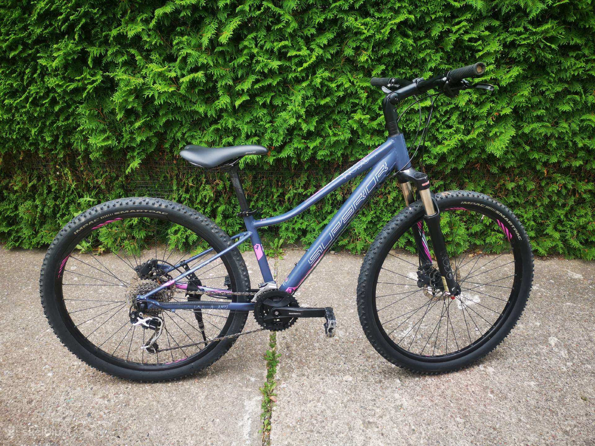Dviratis superior 27.5 ratų dydis