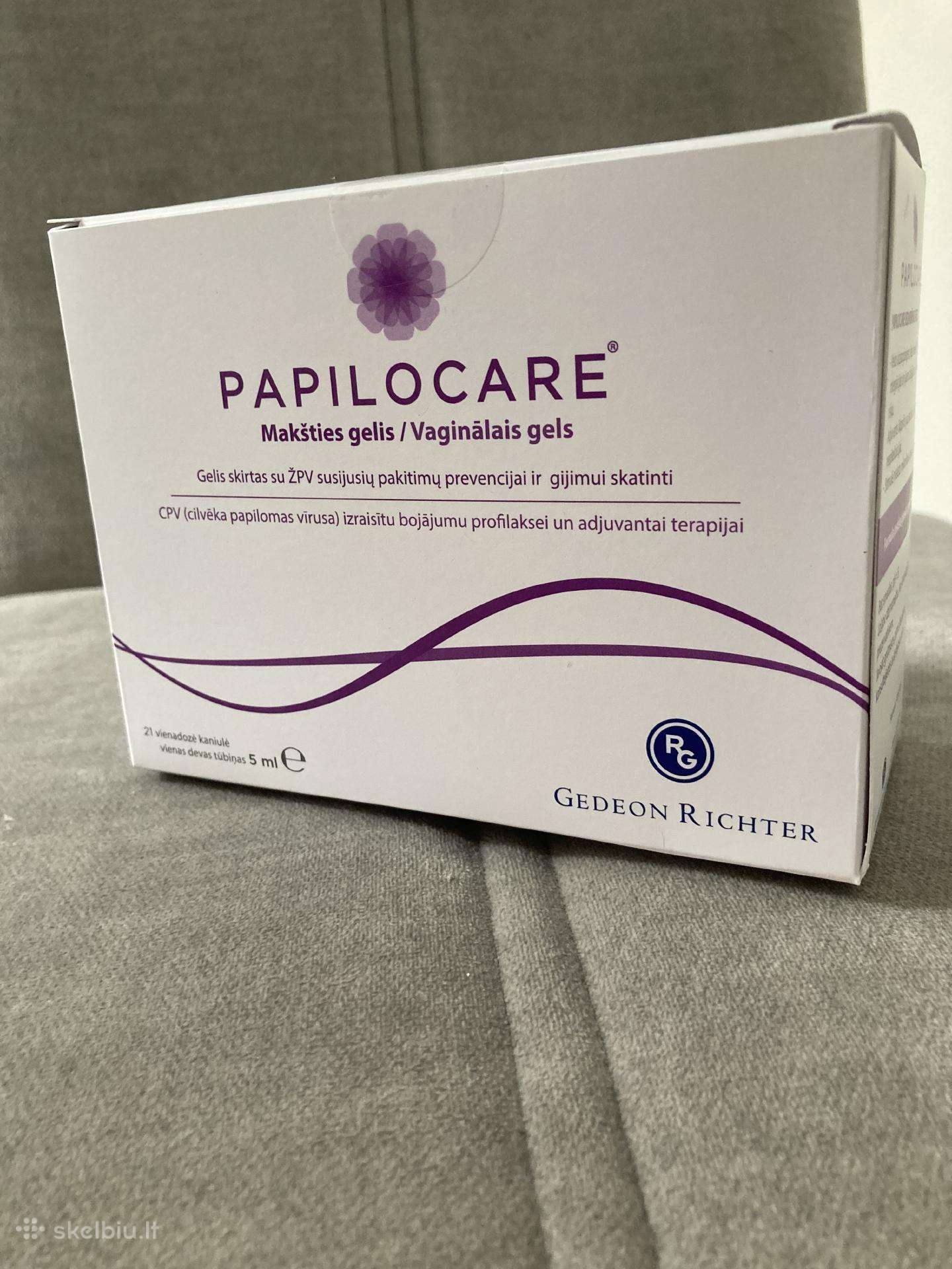 Papilocare ir Papil-off