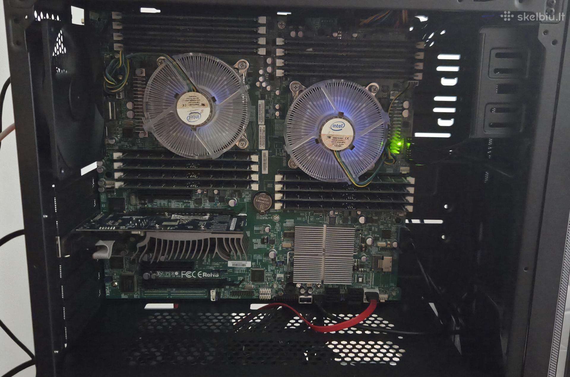 X9dai+ 2xe5-2690v2 + 128gb RAM Ddr3 Ecc
