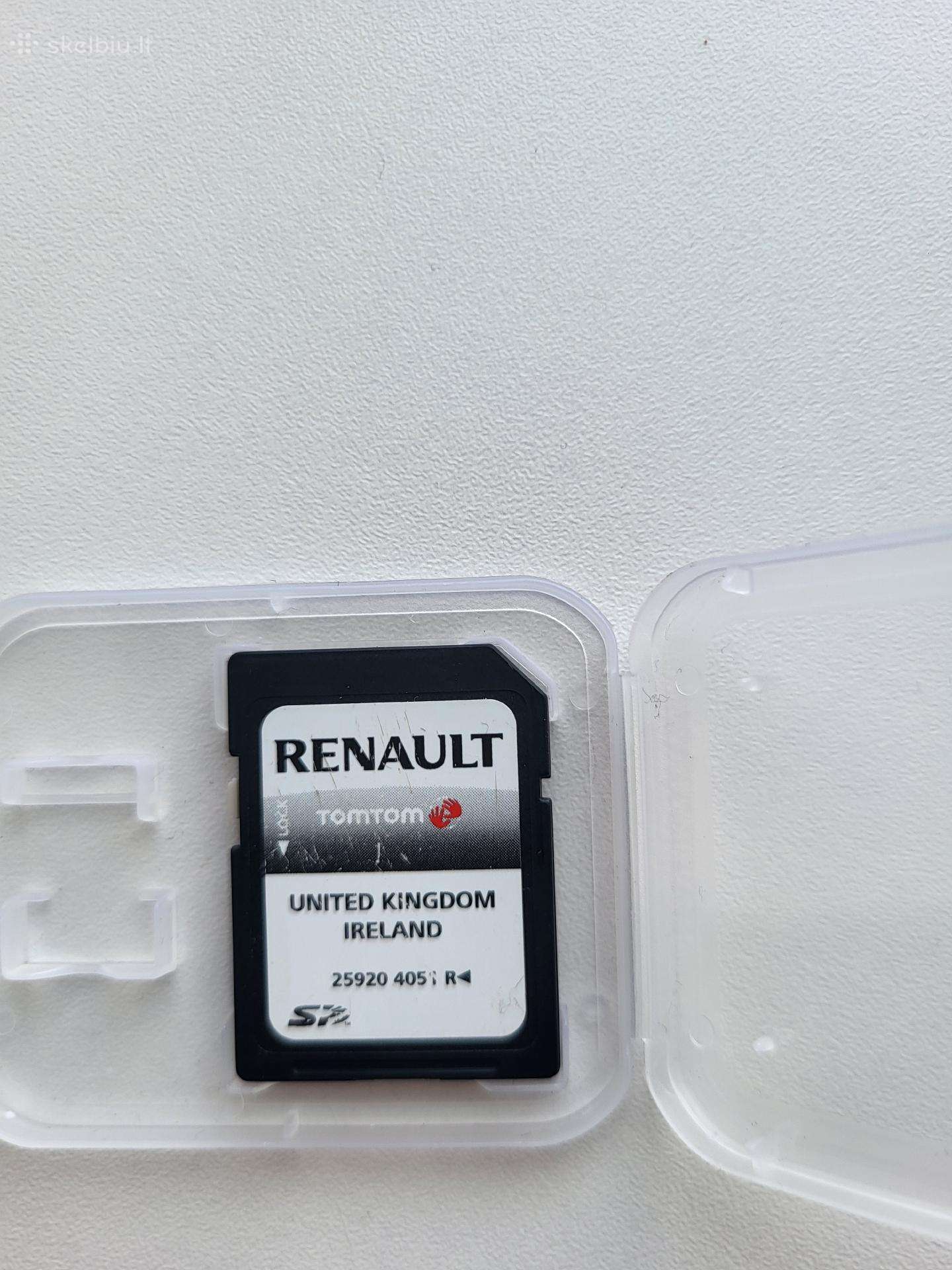 Klasikinio automobilio Sd žemėlapio kortelė