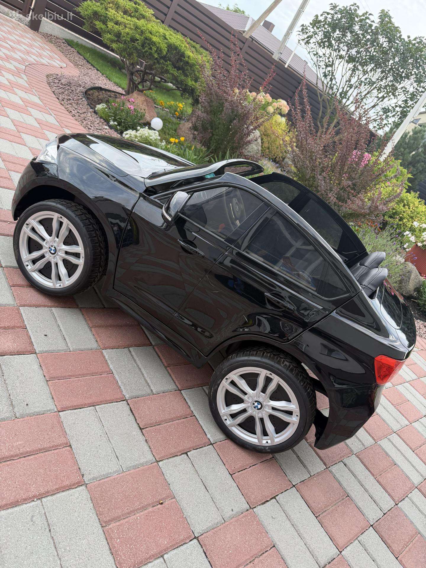 Vaikiškas elektromobilis Rmz Bmw X6 XXL Juodas