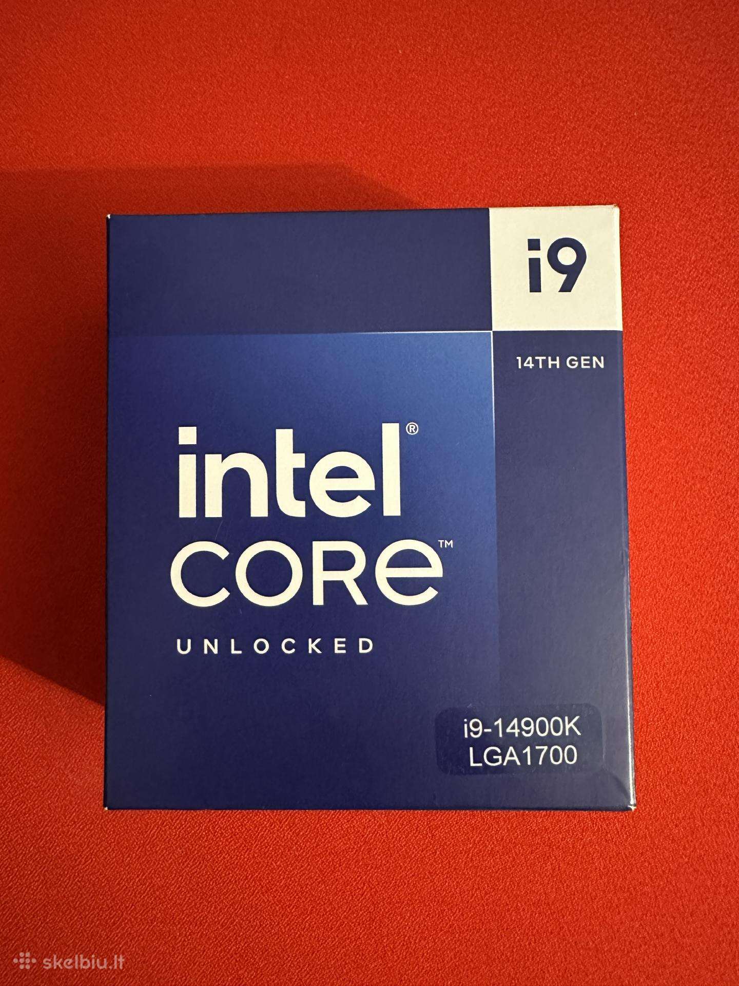 Intel Core i9-14900k 24c/32t – garantinis pakeitim