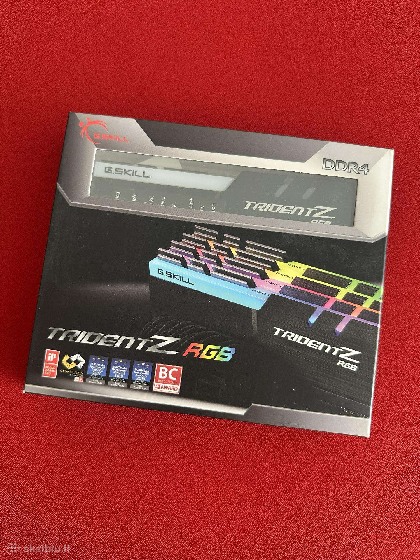 G.skill Trident Z Rgb 64gb (416gb) Ddr4-3600 Cl16