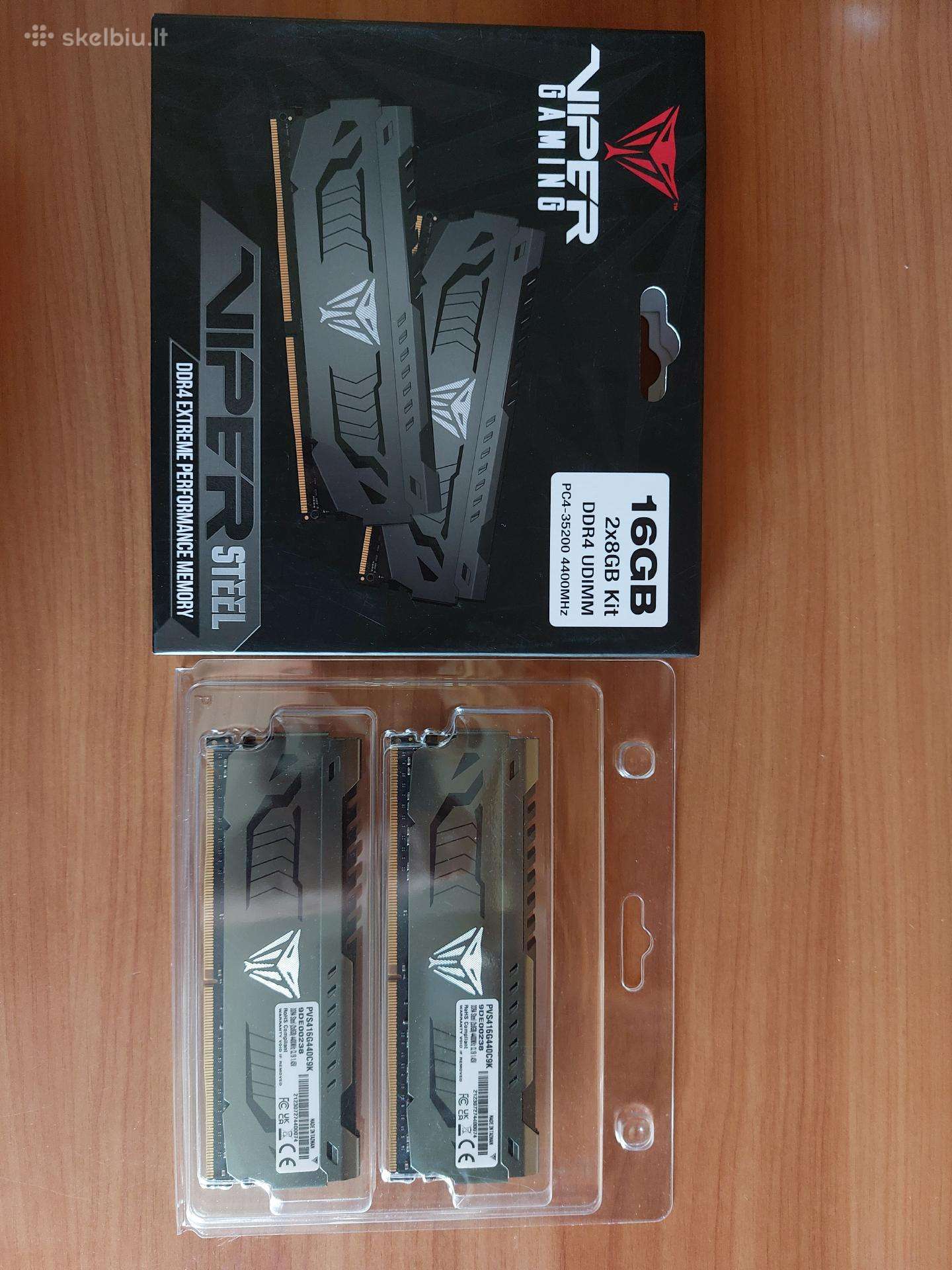 Patriot Viper 2x8gb Ddr4 4400mhz Cl19