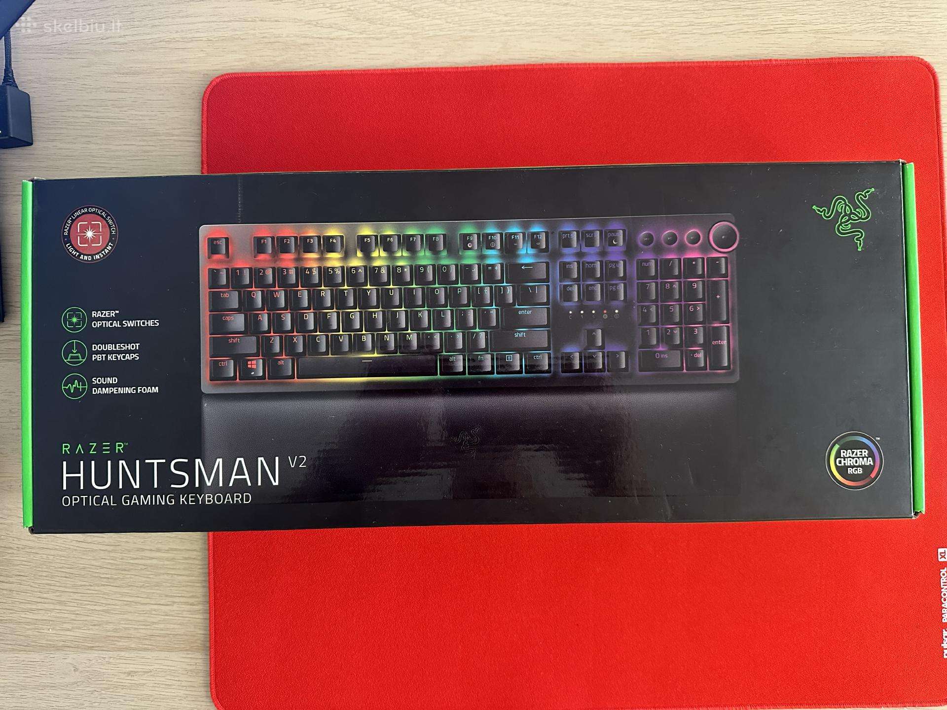 Razer Huntsman V2 Full Size – Linear Optical Red S
