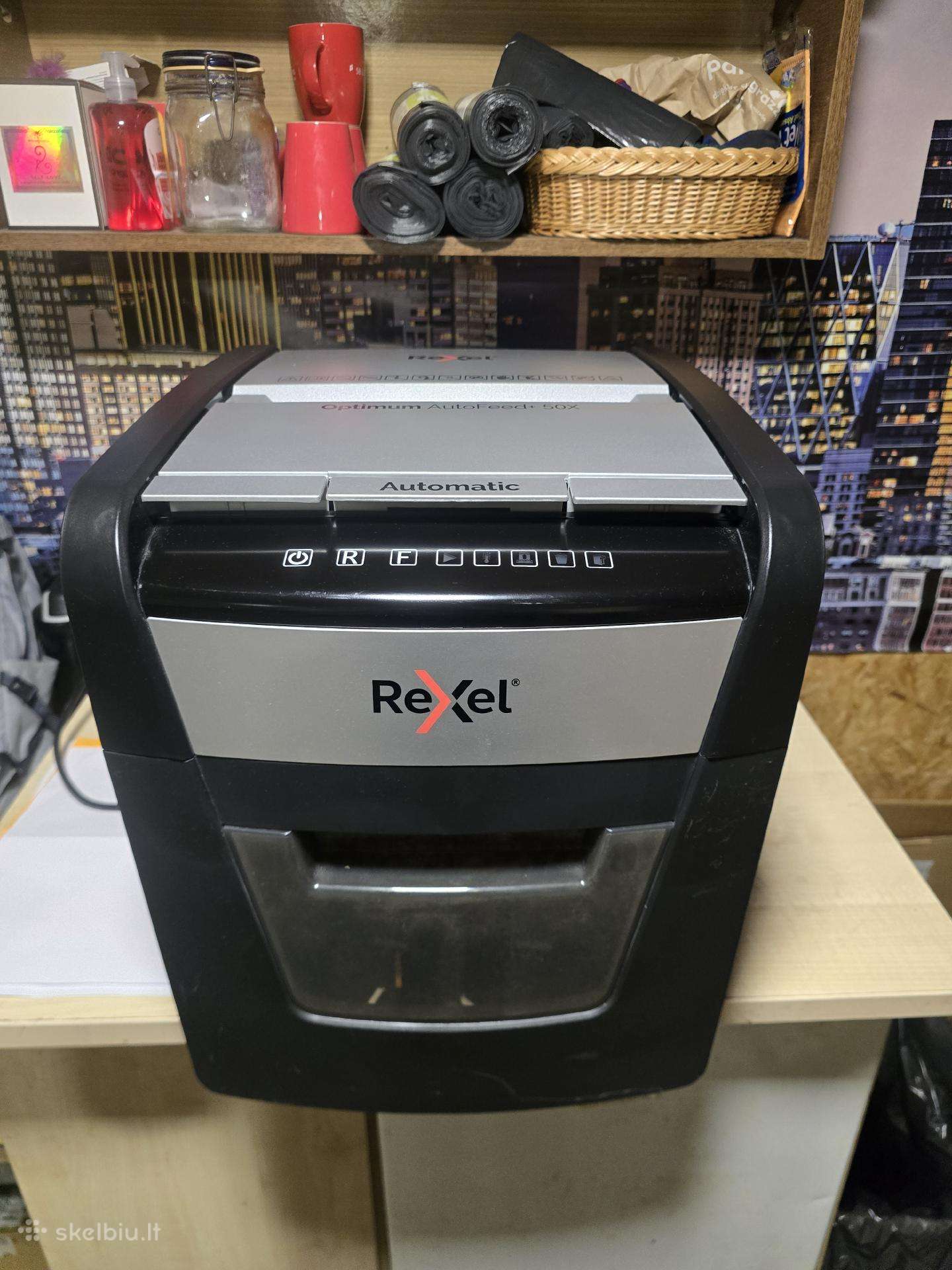 Rexel dokumentu naikintuvas