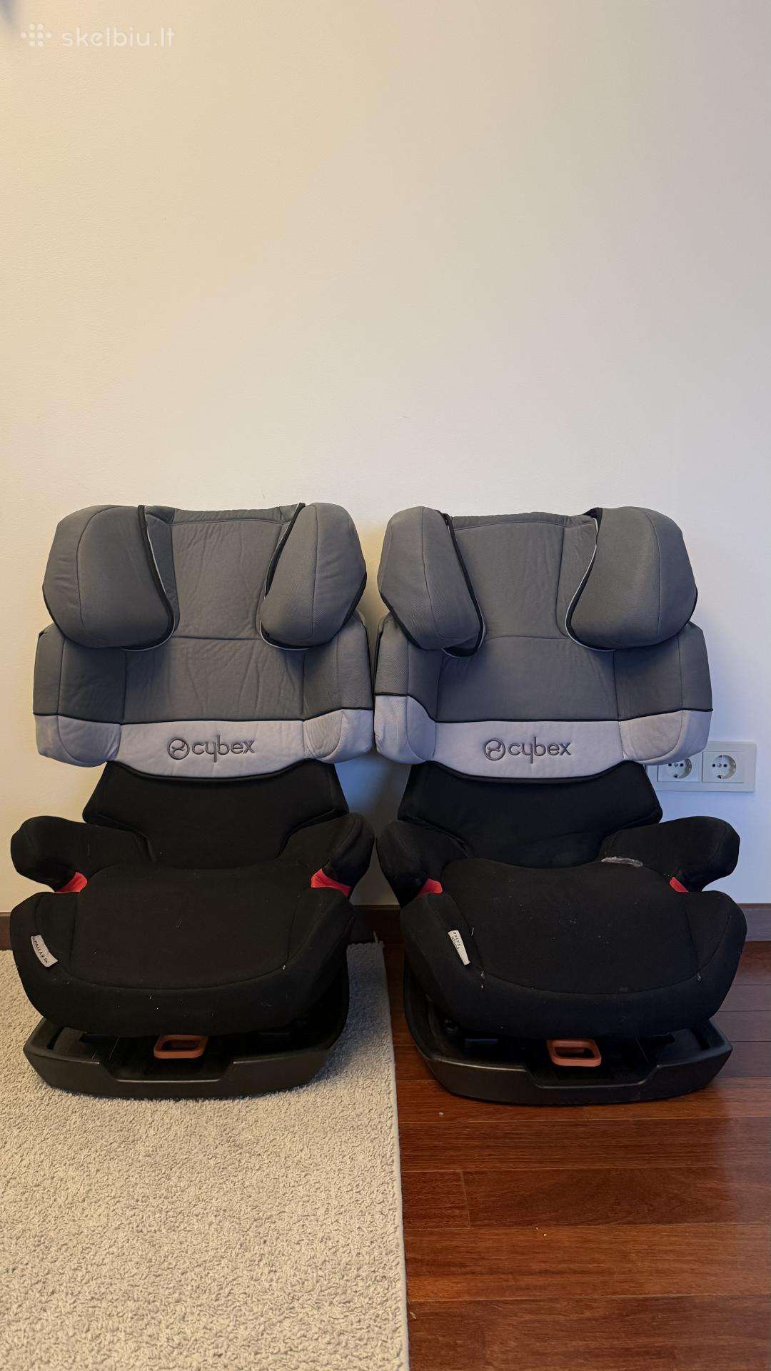 2 vnt. „Cybex Pallas-fix“ automobilinės kėdutės