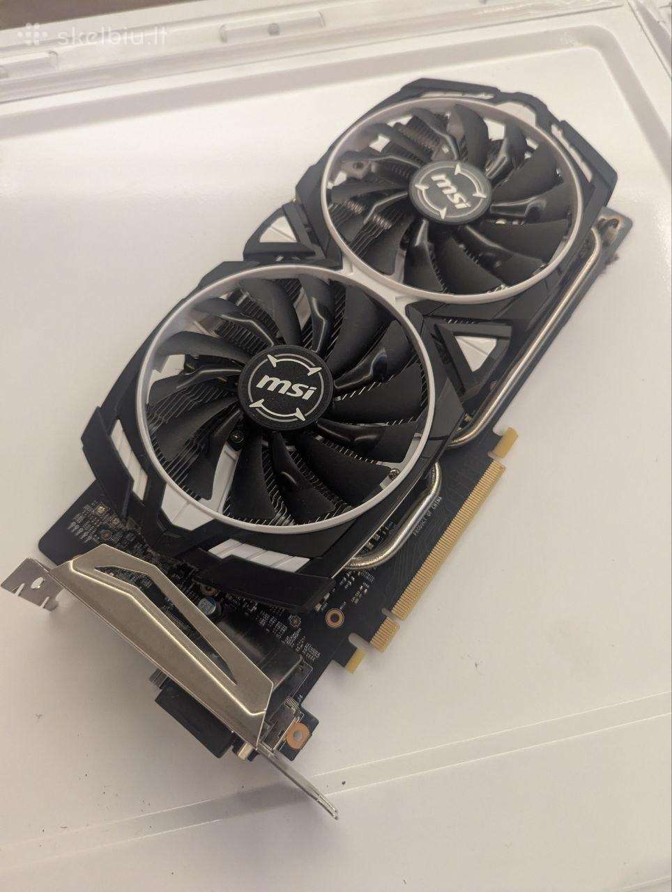 Msi Geforce Gtx 1060 Armor 6gb Oc vaizdo plokštė