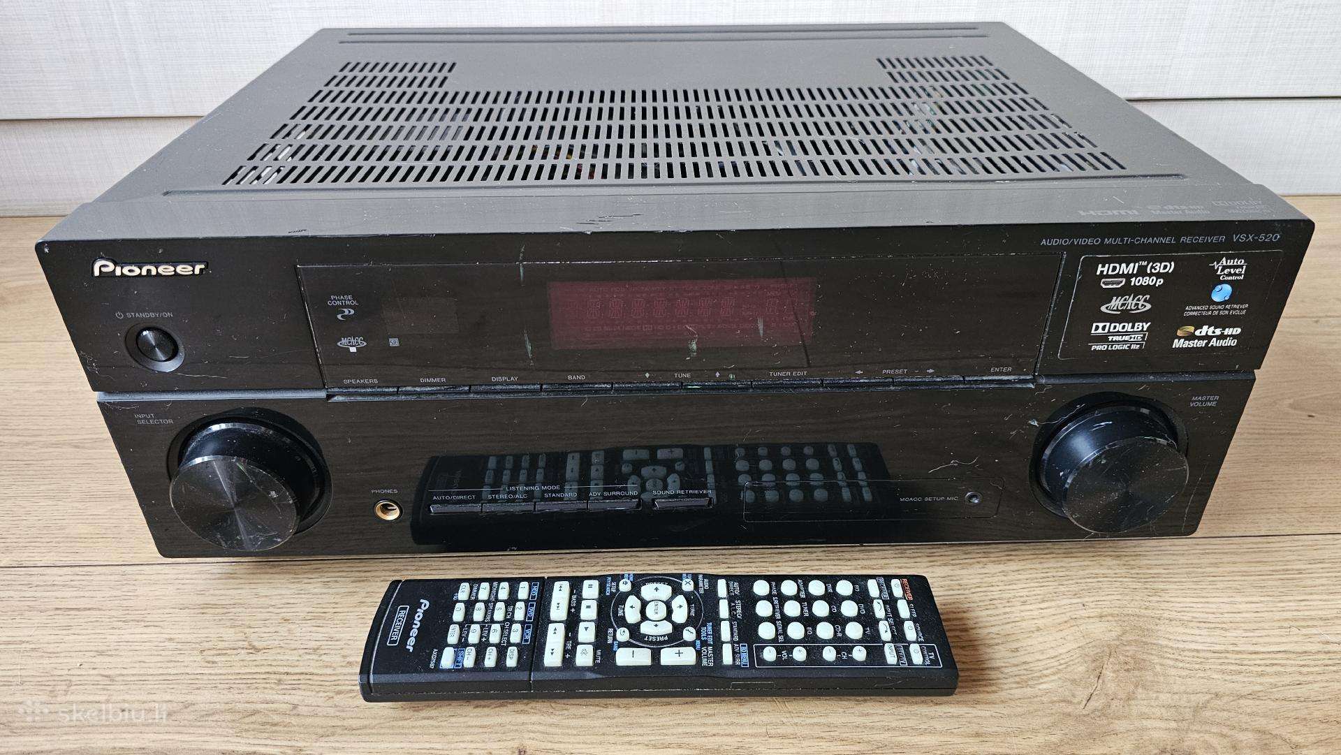 Pioneer Vsx-520 resyveris