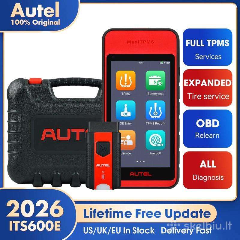Autel Maxitpms Its600e Tpms įranga
