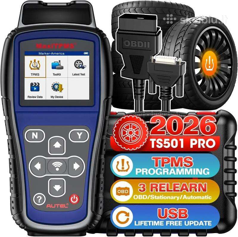 Autel Maxitpms Ts501 Pro Tpms įranga