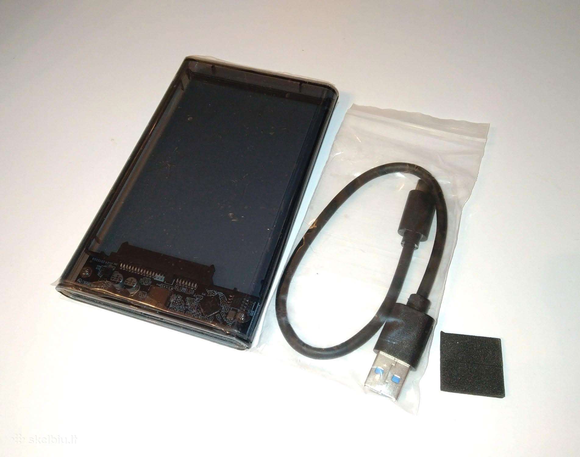 Sata 2.5" SSD HDD dežutė usb-c