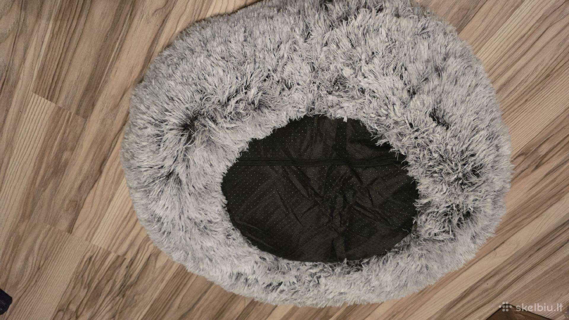 Naujas pūkuotas guolis šuniui ar katei (60 cm)