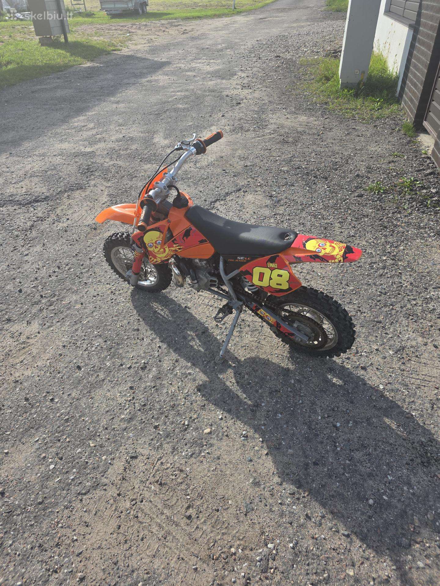 KTM krosinis motociklas vaikui