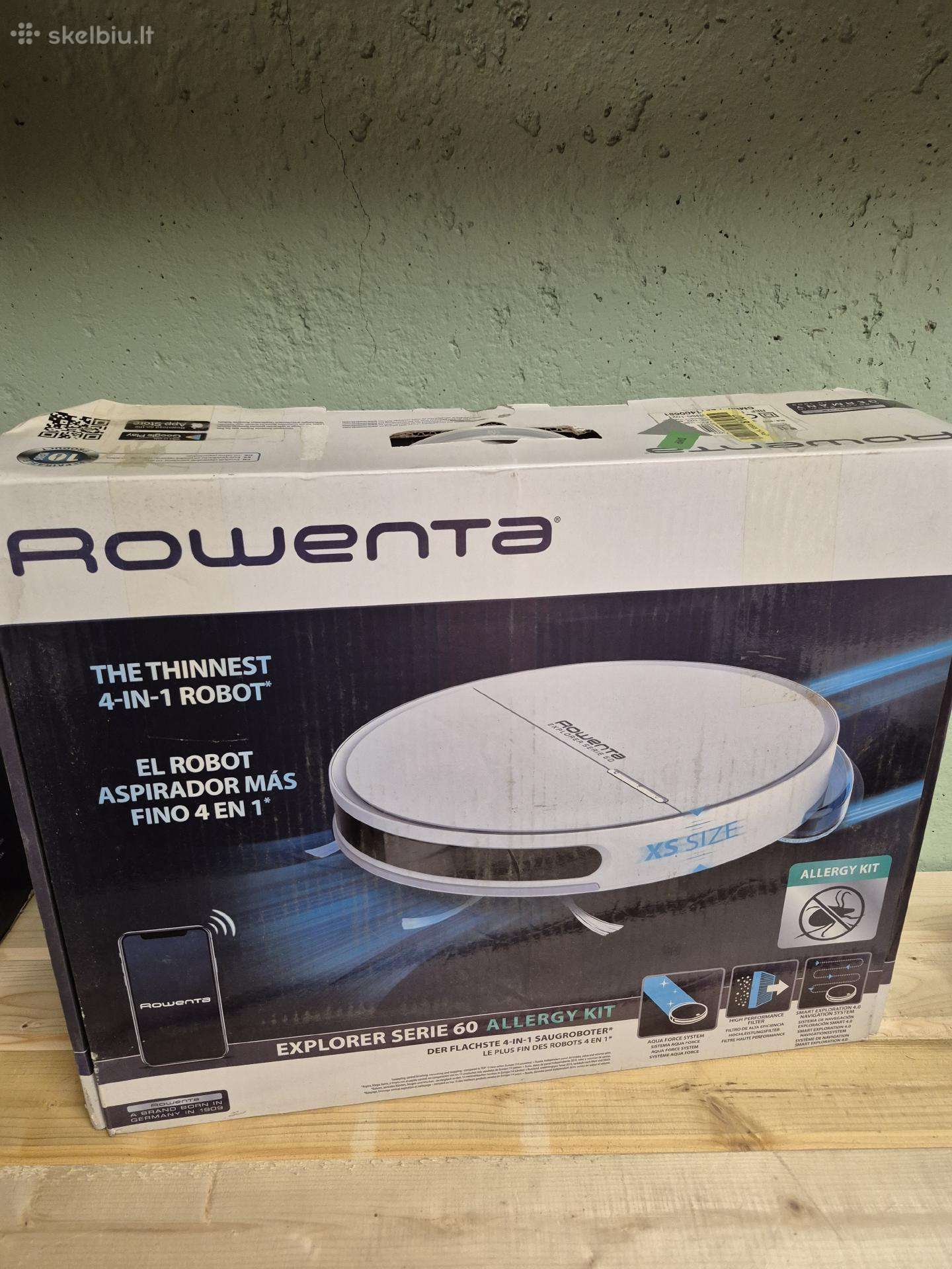 Rowenta robotas siurblys