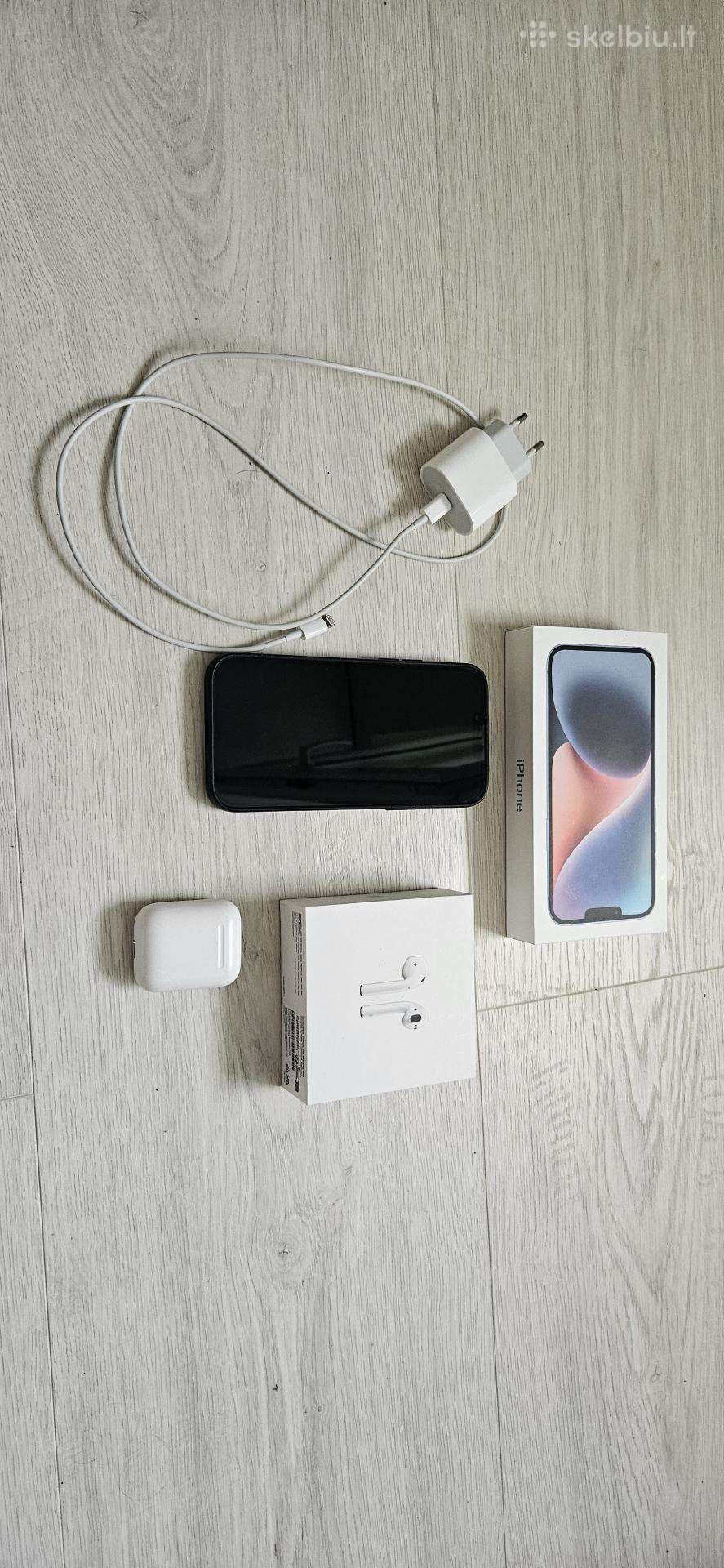 iPhone 14 plus komplektas