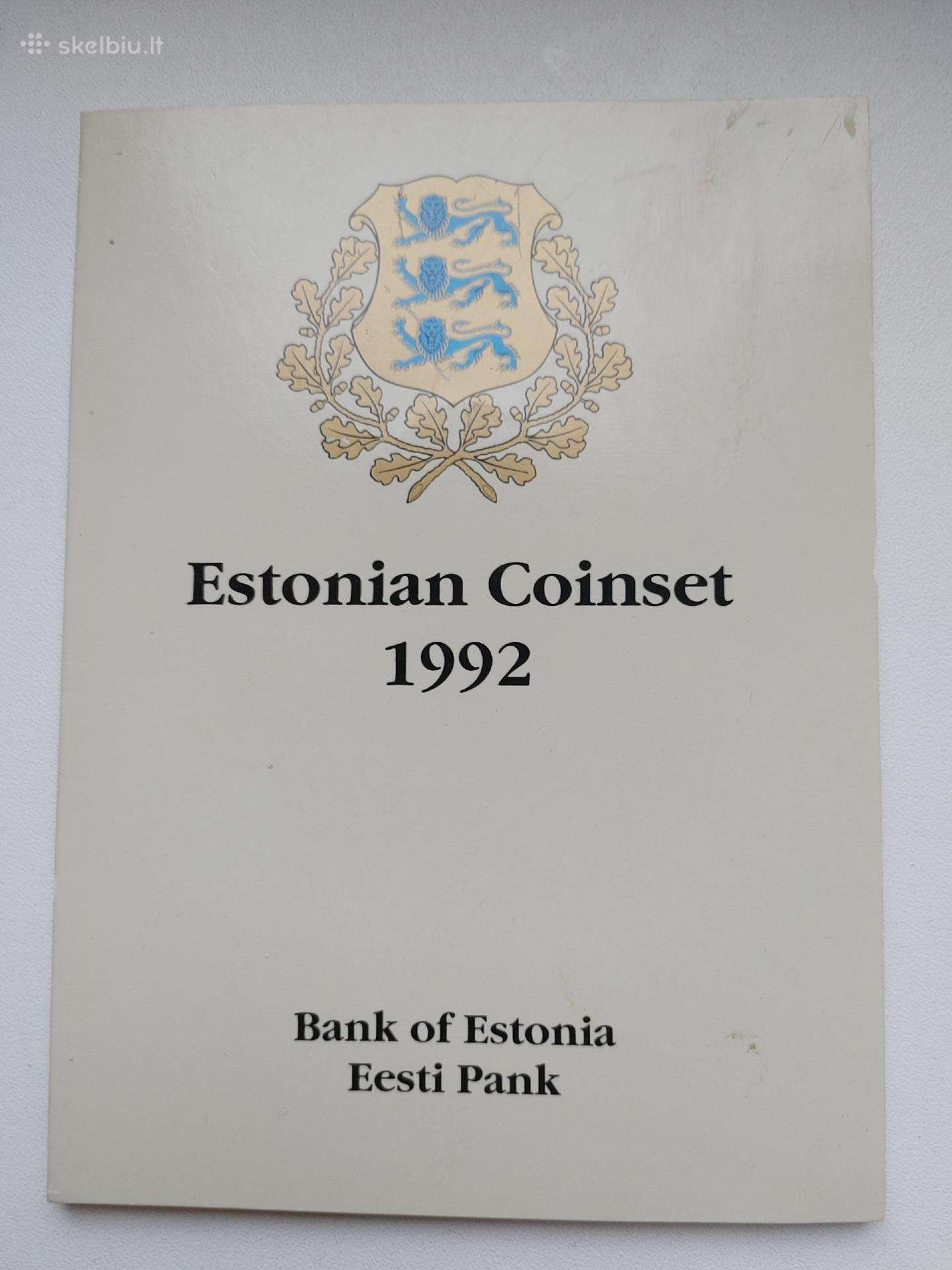 Estonian Coinset 1992