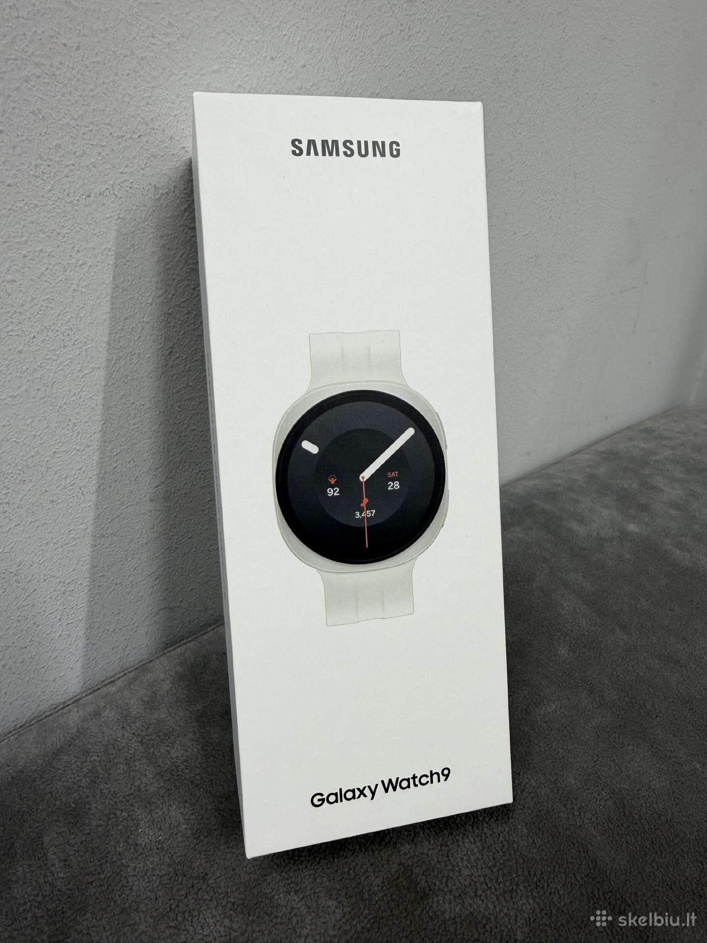 Naujas Samsung Galaxy Watch 9 40mm baltas