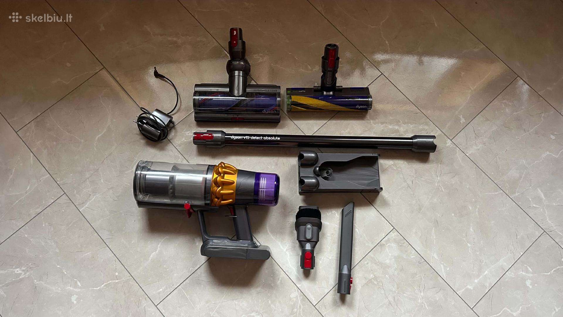 Belaidis dulkių siurblys-šluota Dyson V15 Detect